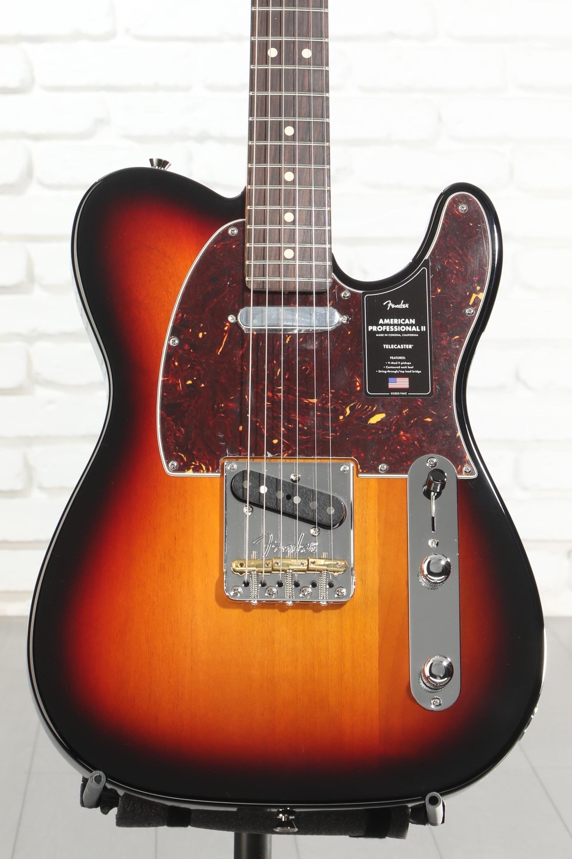 Fender American Professional II Telecaster - 3-color Sunburst with