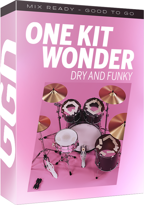 GetGood Drums One Kit Wonder: Dry and Funky Drum Library | Sweetwater