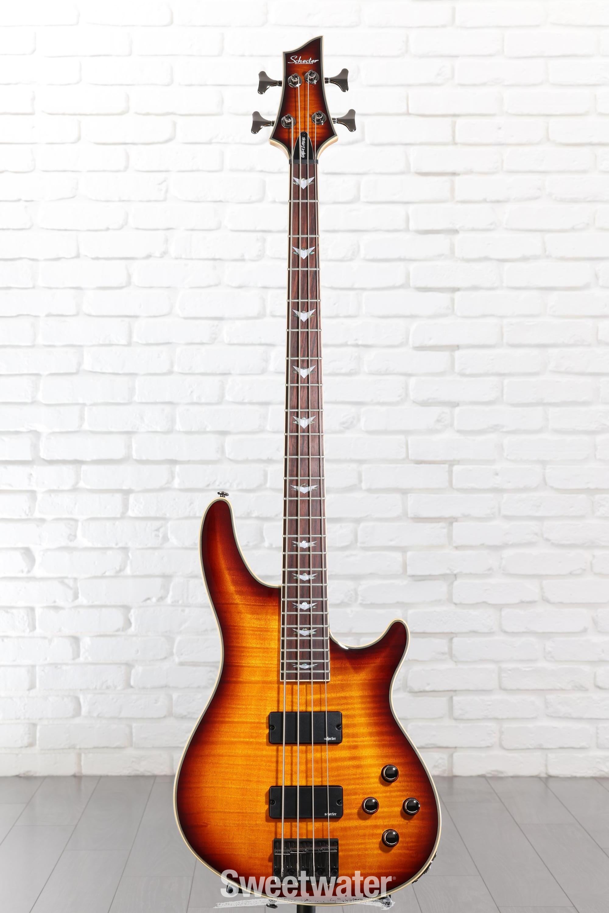 Schecter Omen Extreme-4 Bass Guitar - Vintage Sunburst | Sweetwater