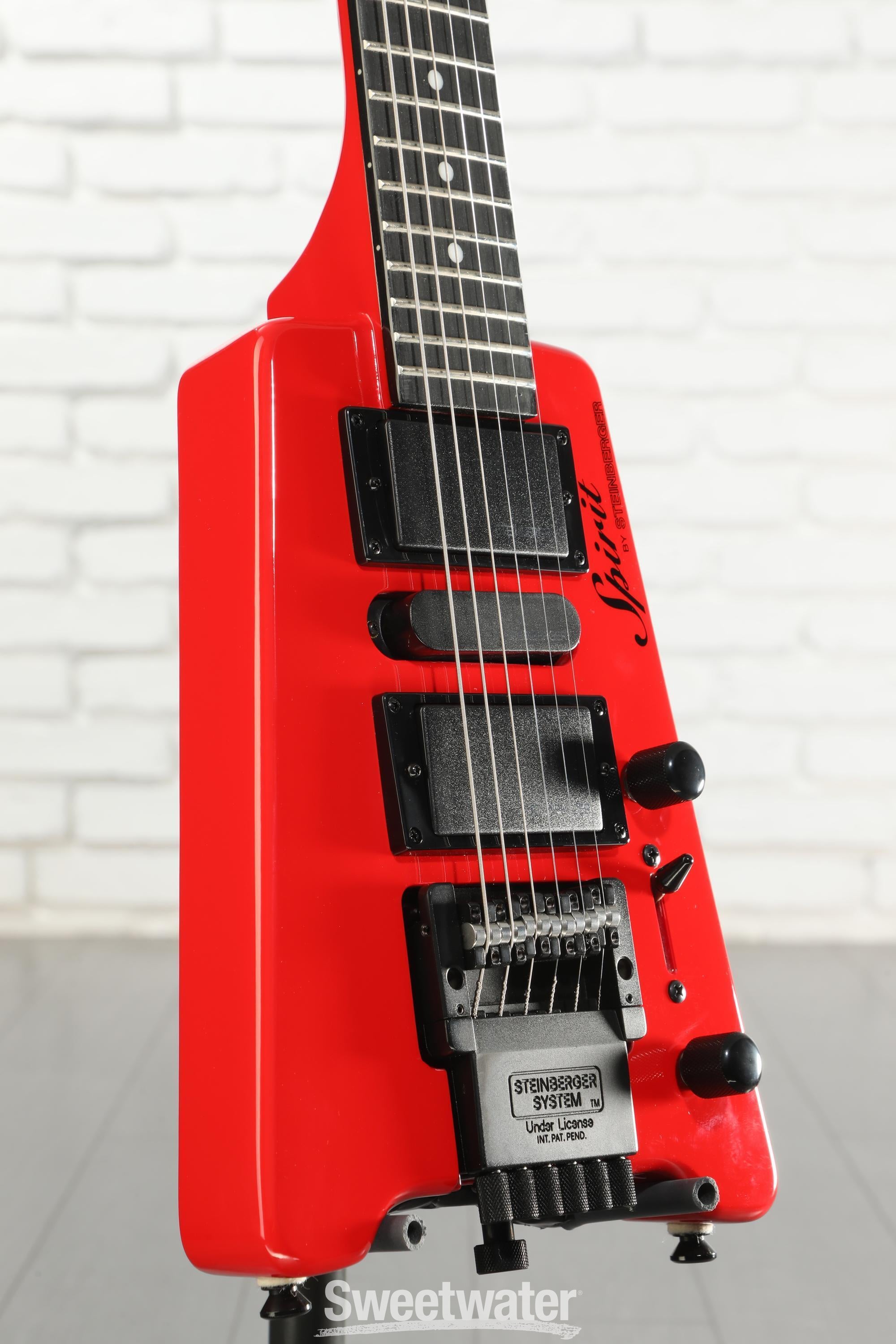 Steinberger Spirit GT-PRO Deluxe Electric Guitar - Hot Rod Red