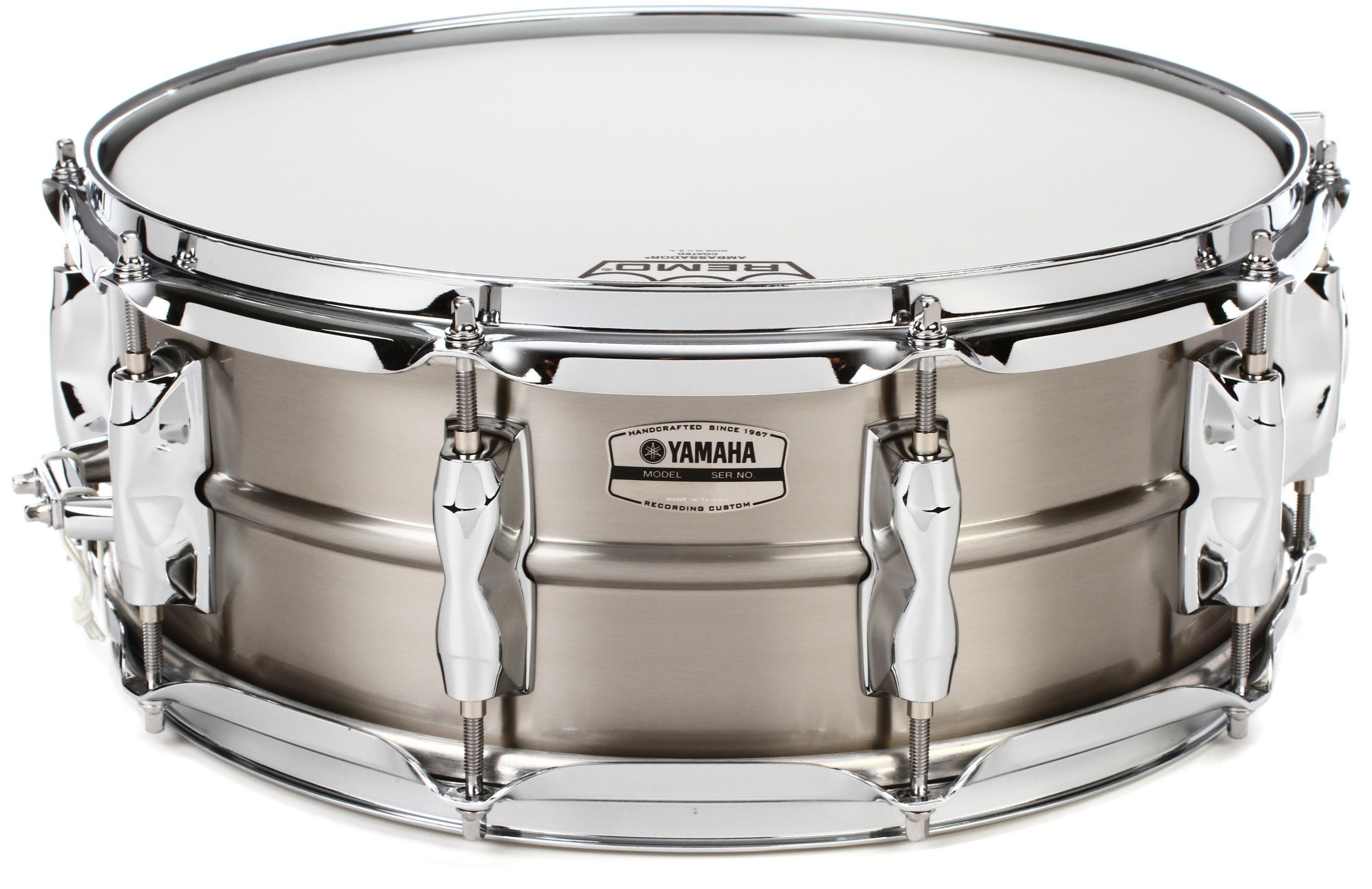 Yamaha Recording Custom Stainless Steel Snare Drum - 5.5 x 14-inch 
