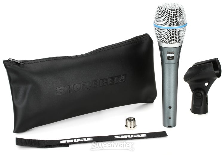 Shure Beta 87A Supercardioid Condenser Handheld Microphone