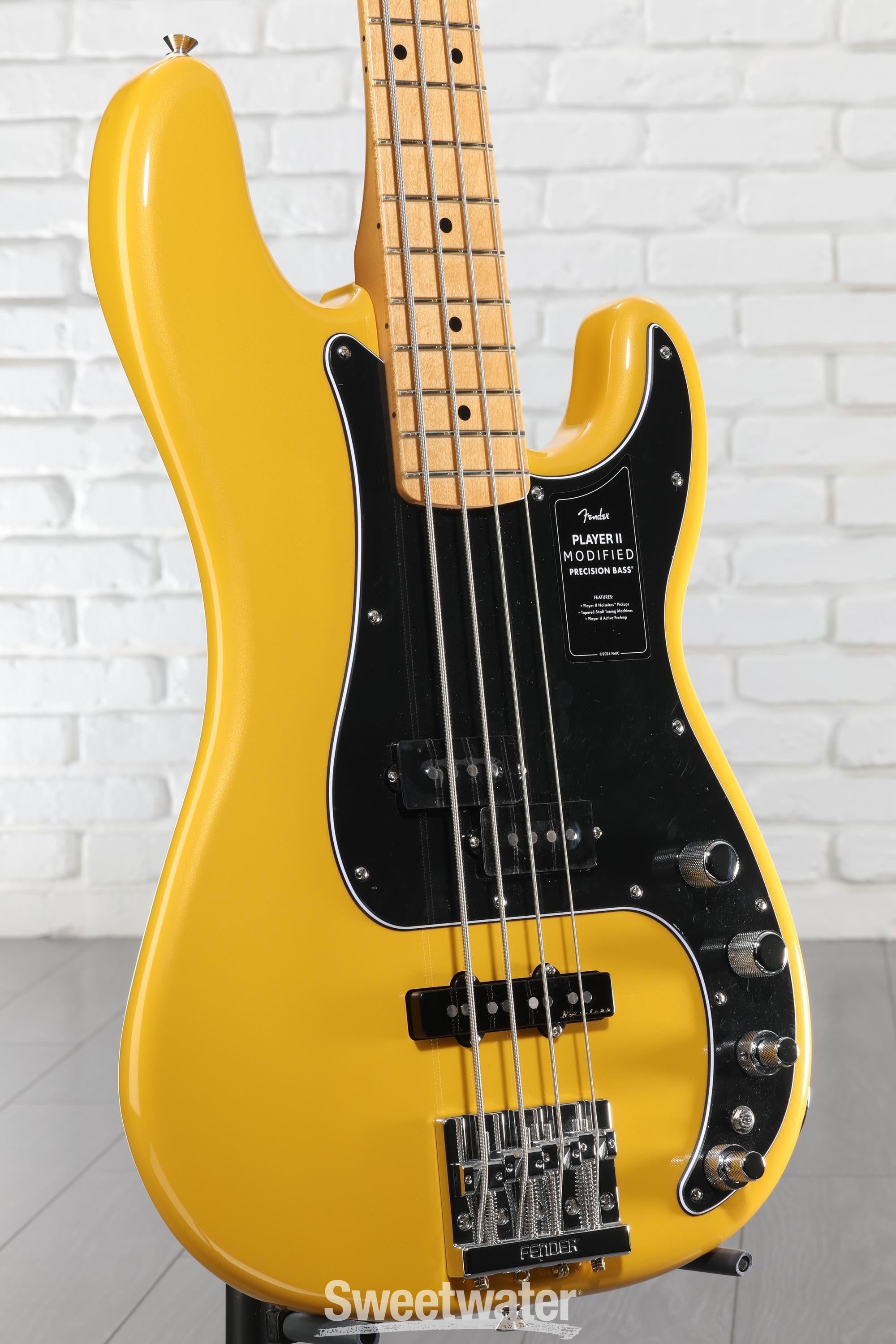 Fender Player II Modified Active Precision Bass - Sunshine Yellow
