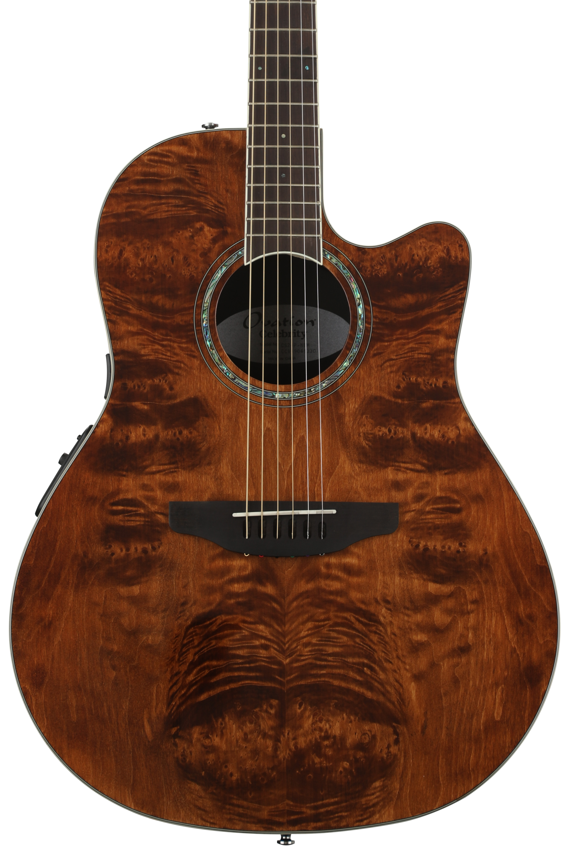 Ovation Celebrity Standard Plus Mid-Depth Acoustic-Electric Guitar