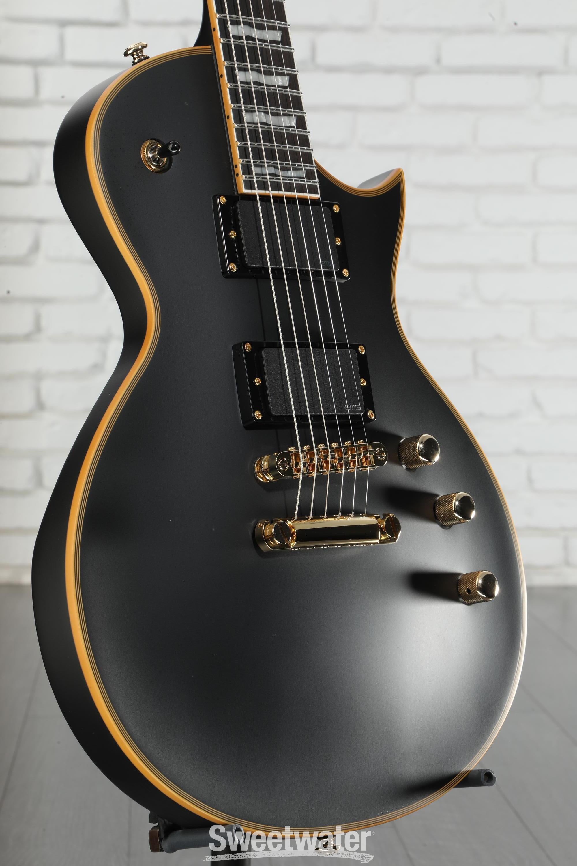 ltd ec1000 deluxe ビンテージブラック Amazon.com: ESP LTD EC-1000 EMG - Vintage Black : Musical