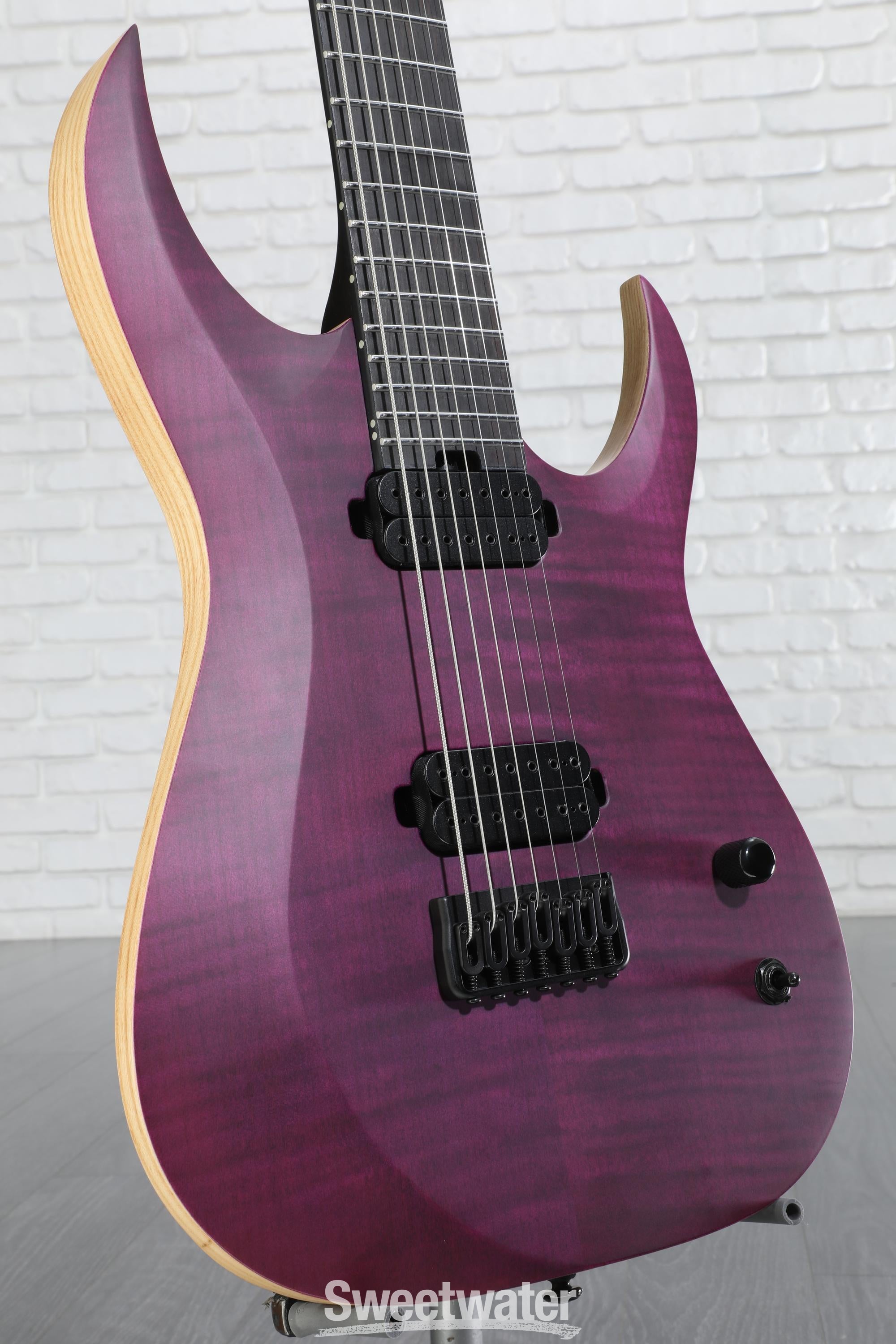 Schecter John Browne Tao-7 Signature 7-string Electric Guitar - Satin Trans  Purple | Sweetwater