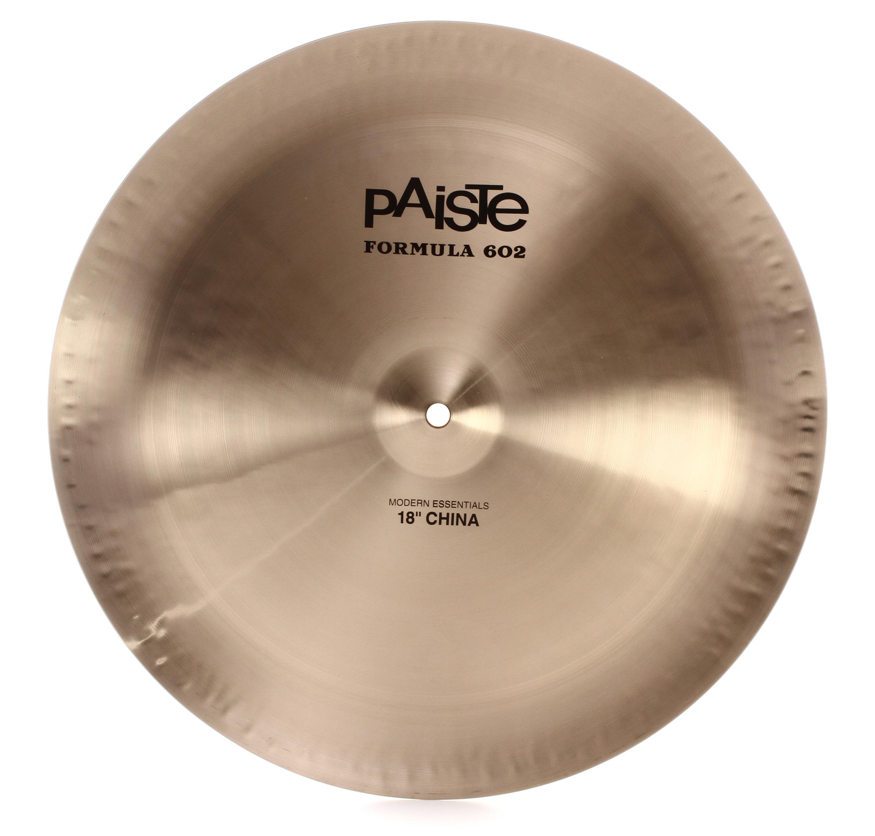 Paiste 18 inch Formula 602 Modern Essentials China Cymbal