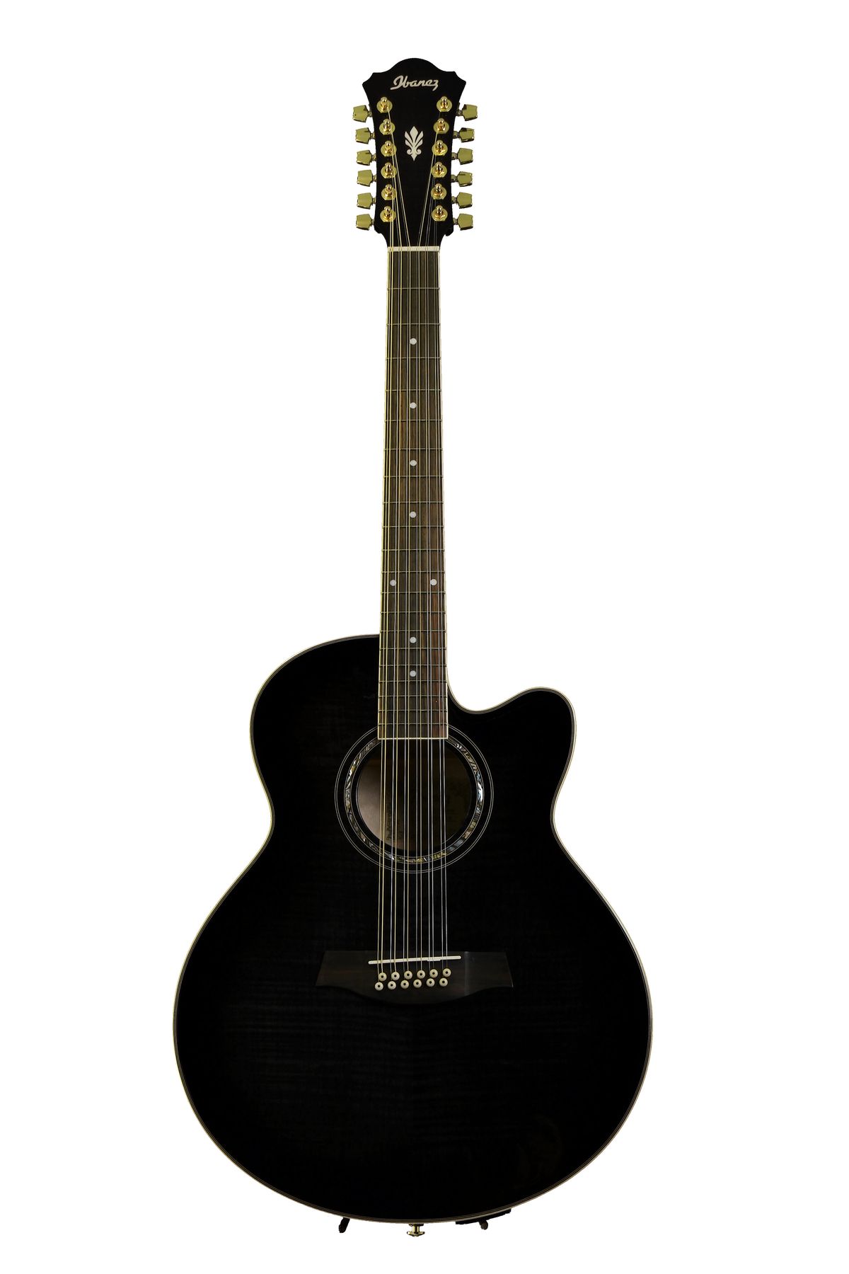 Ibanez AEL2012ETKS - Transparent Black | Sweetwater