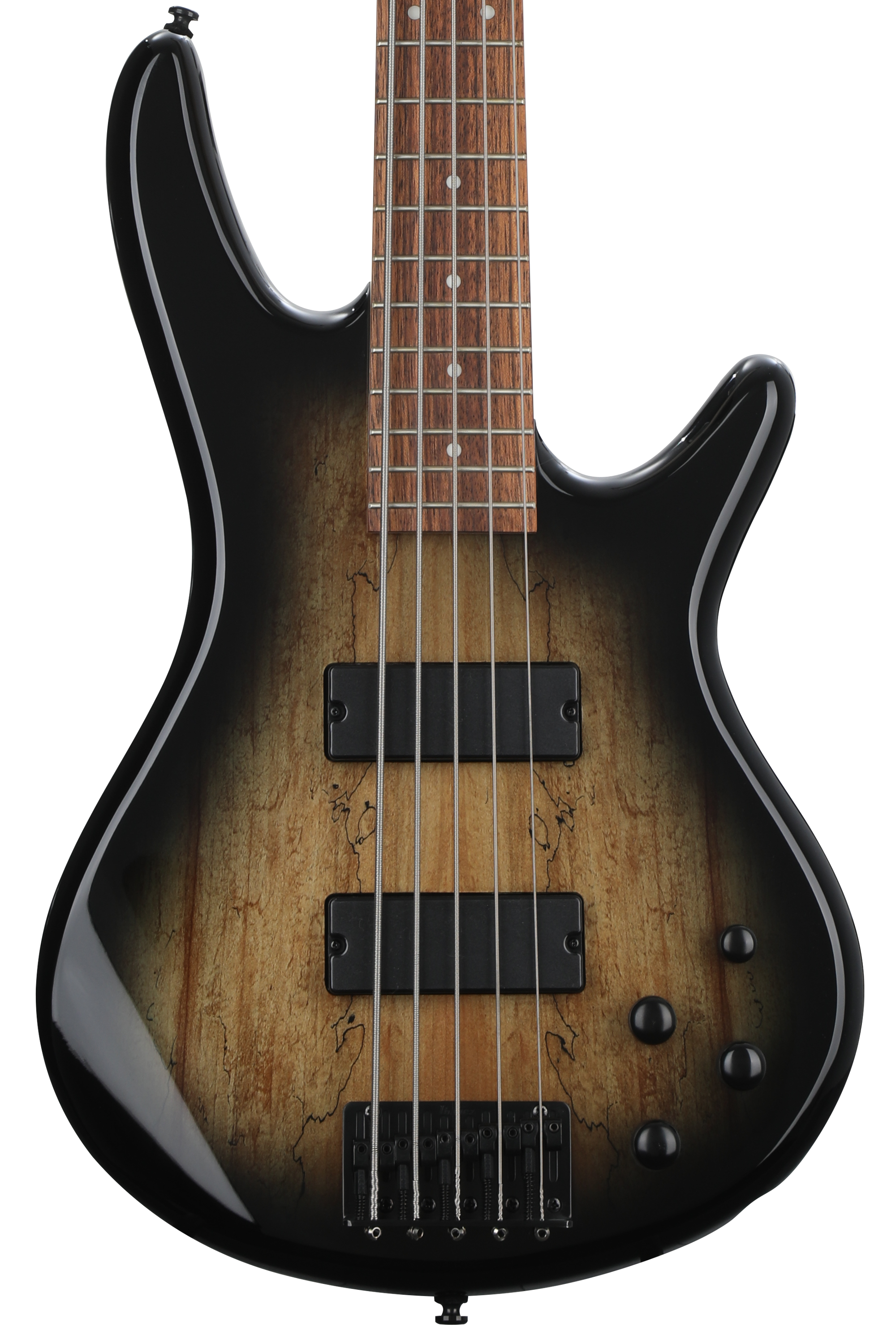 Ibanez Gio GSR205SMNGT Bass Guitar Spalted Maple Natural Gray Burst