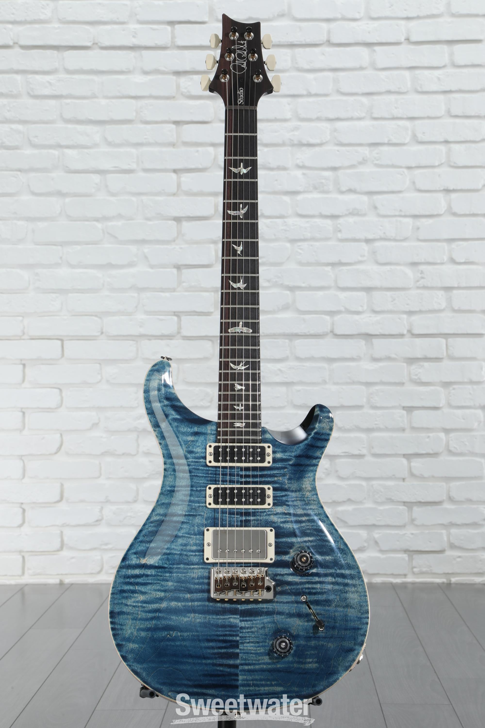 PRS Studio Electric Guitar - Faded Whale Blue | Sweetwater