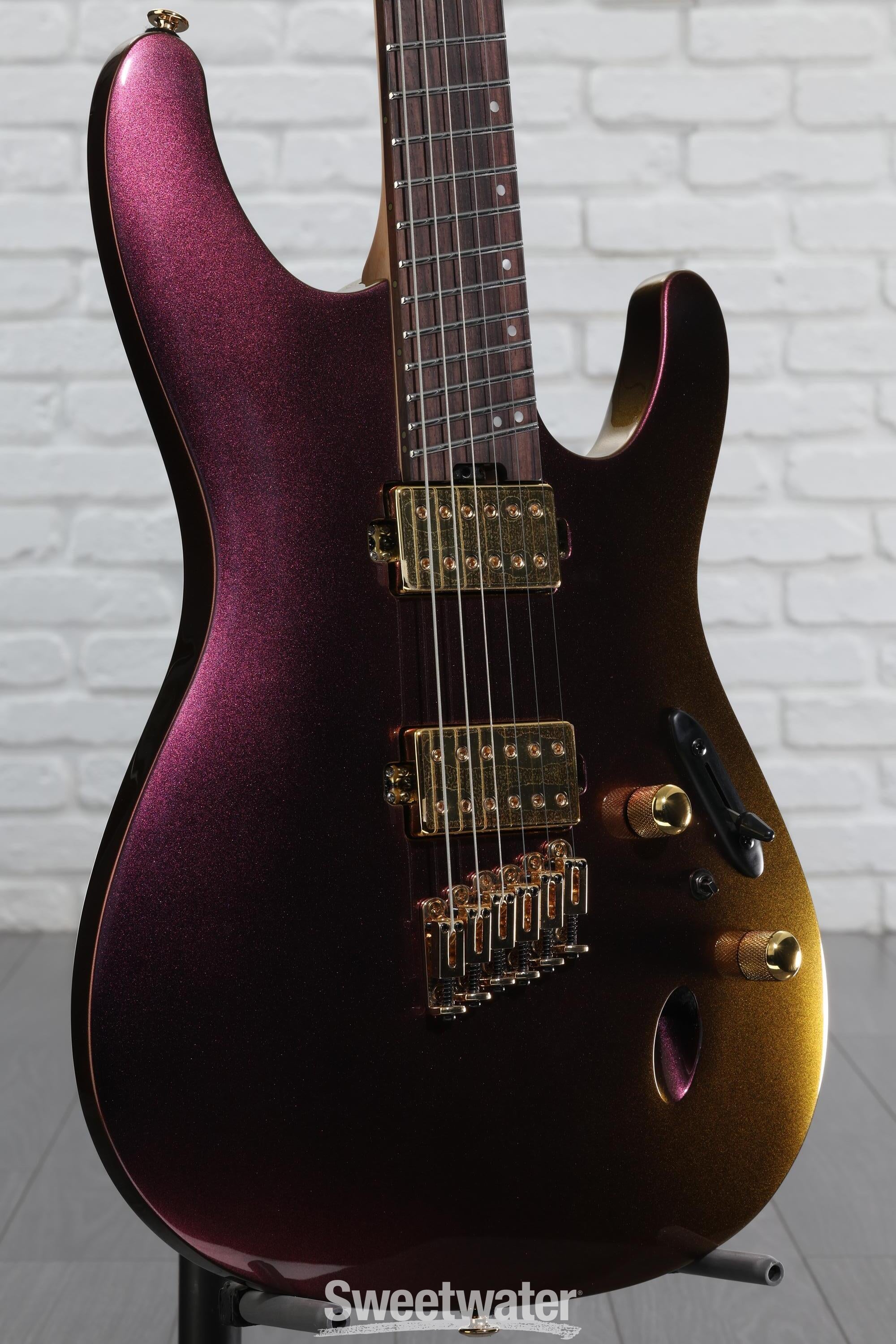 Ibanez Axe Design Lab SML721 Electric Guitar - Rose Gold