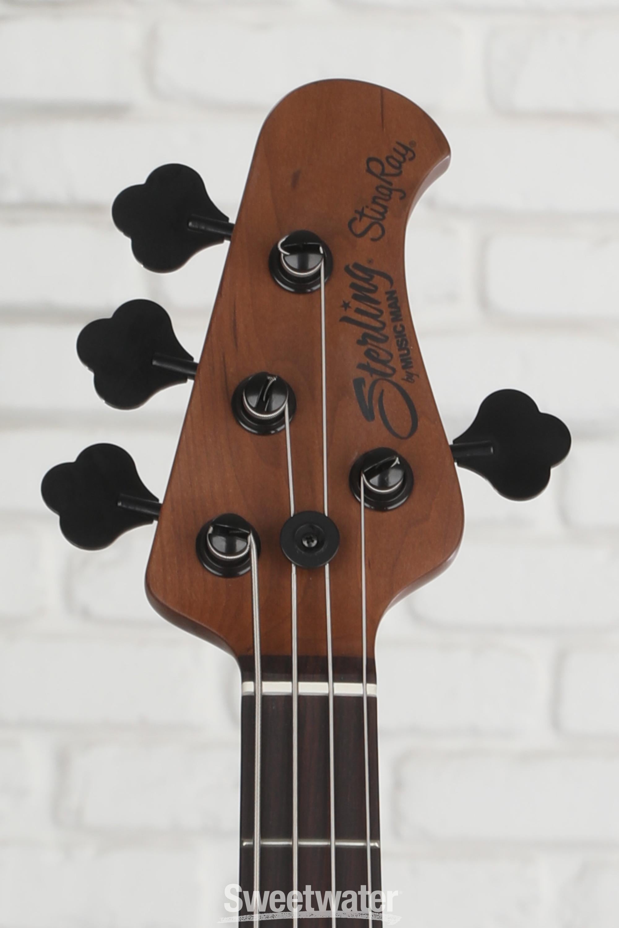Sterling By Music Man StingRay RAY34 Bass Guitar - Purple