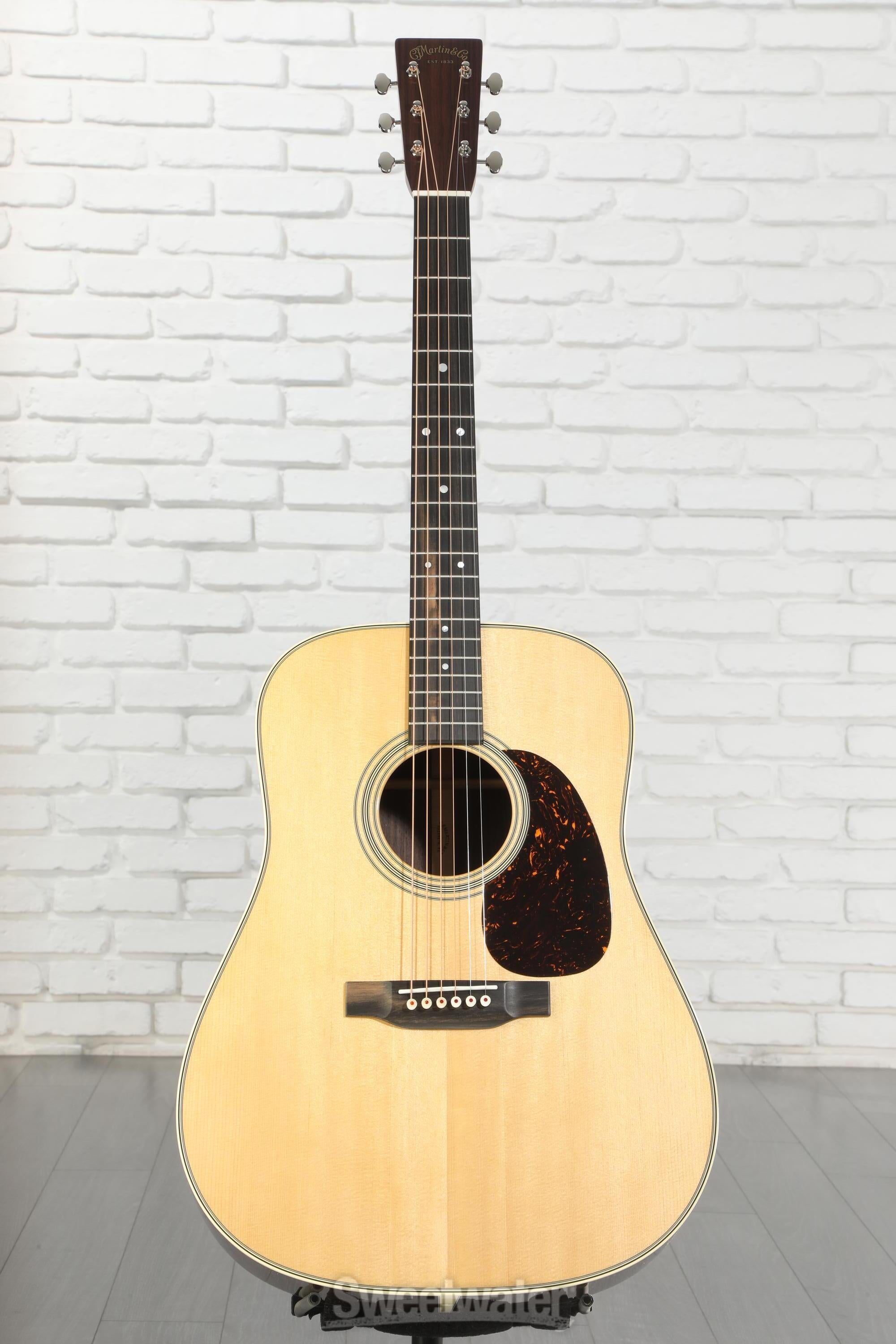 Martin D-28 Standard Series Acoustic Guitar - Natural with Aging