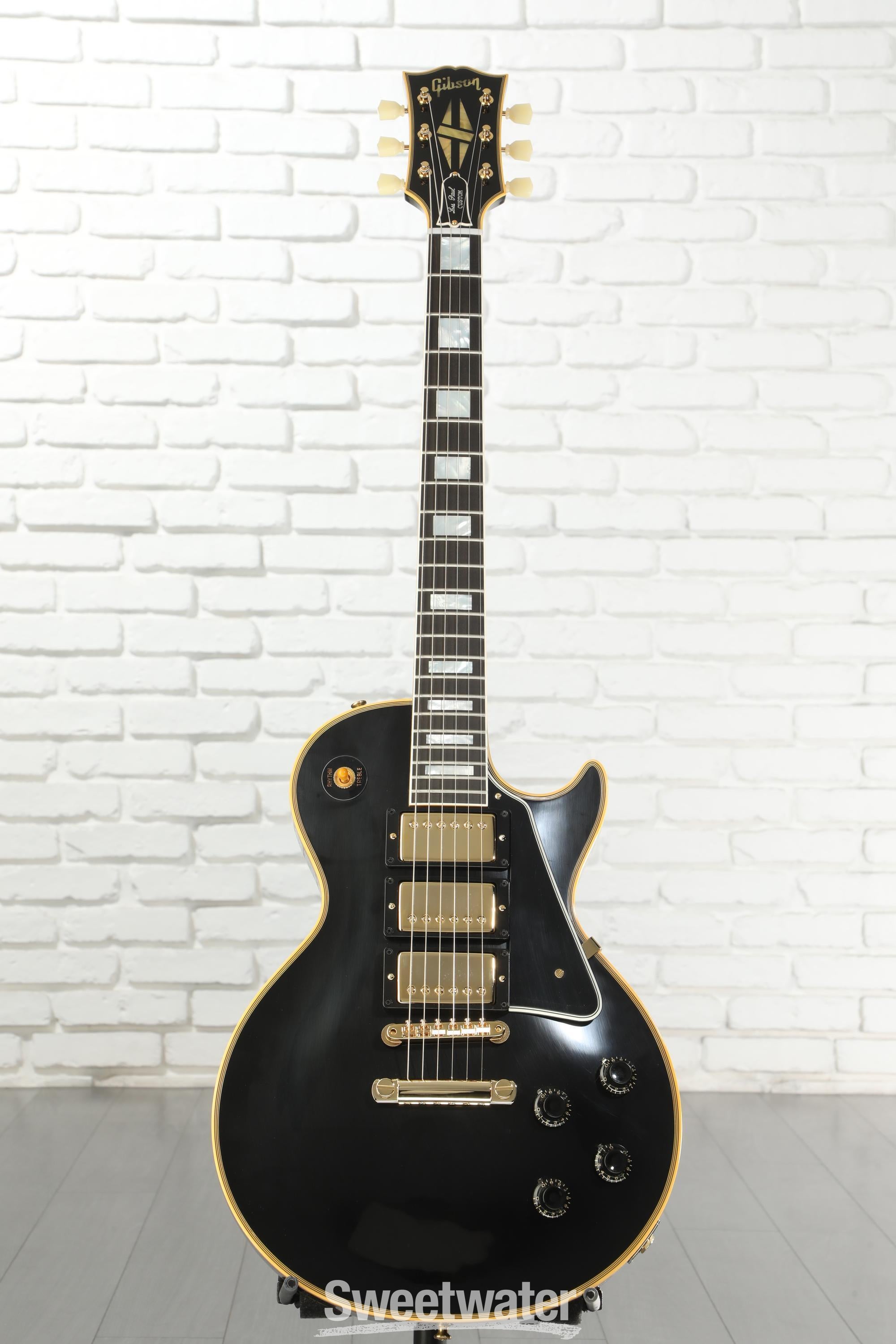 Gibson Custom 1957 Les Paul Custom Reissue Electric Guitar - Ebony