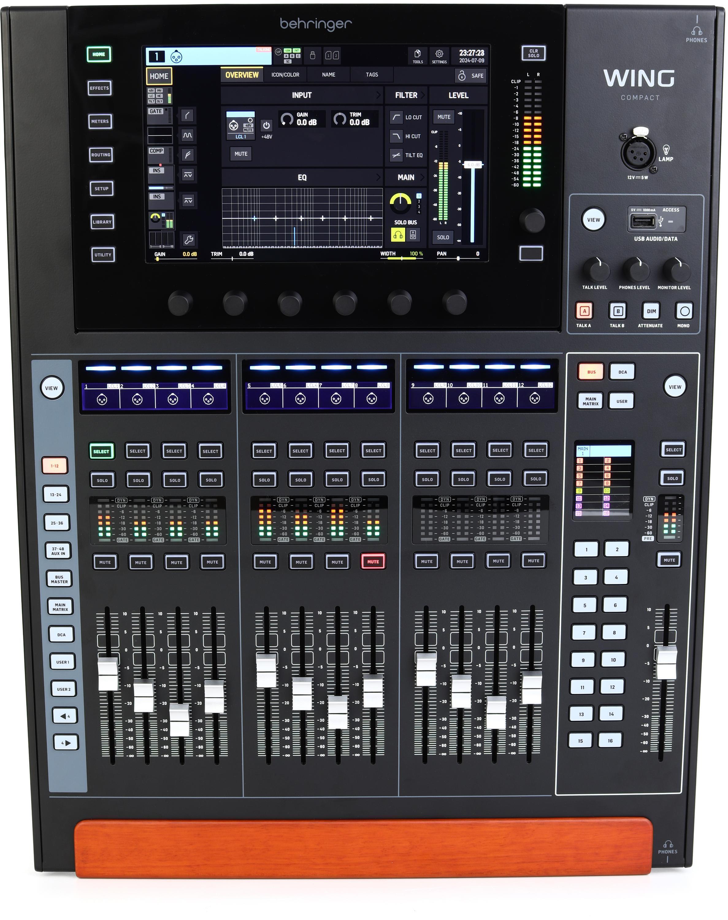 Behringer WING Compact 48-channel Digital Mixer | Sweetwater