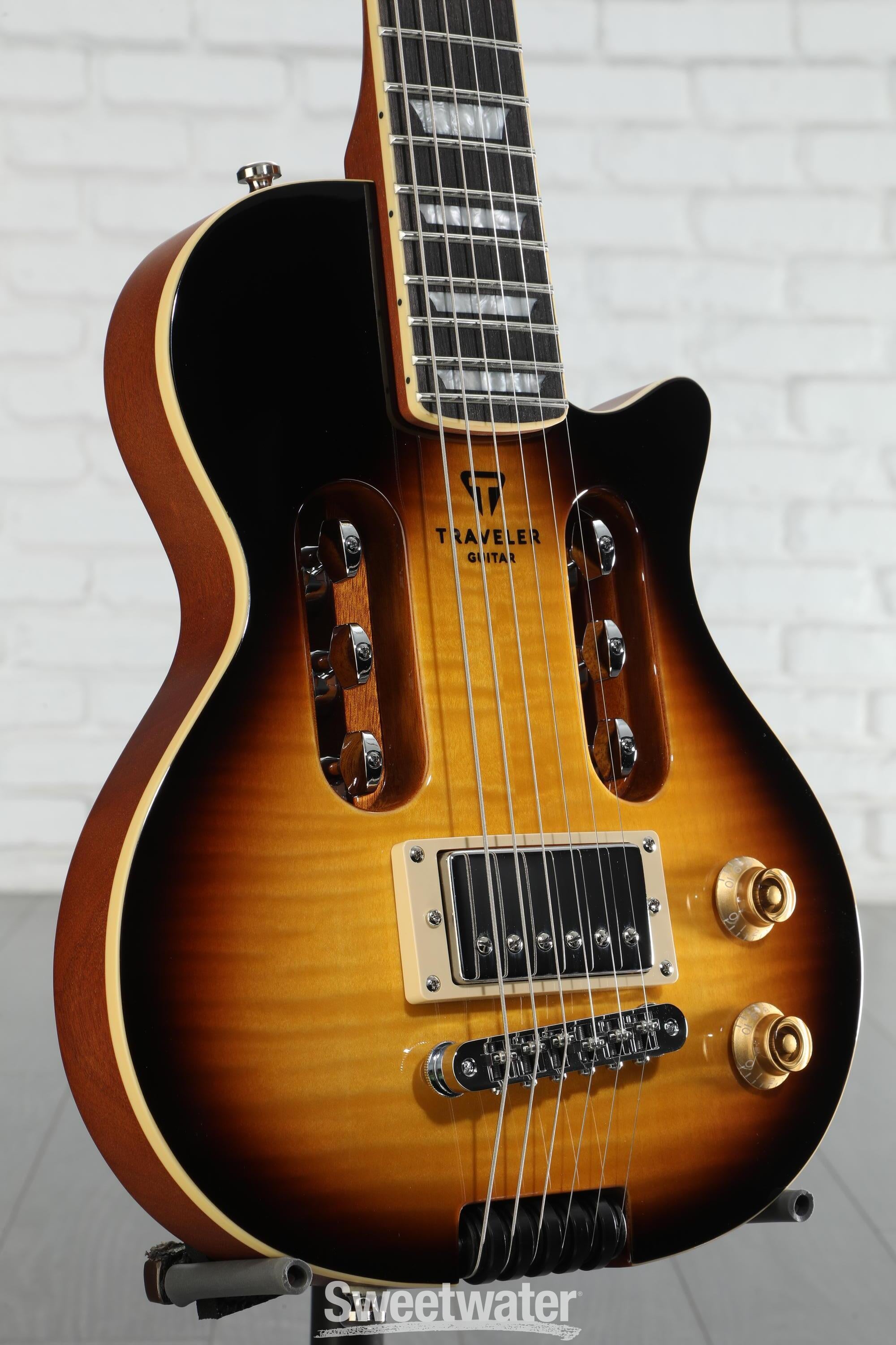 Traveler Guitar EG-1 Deluxe Electric Guitar - Tobacco Burst