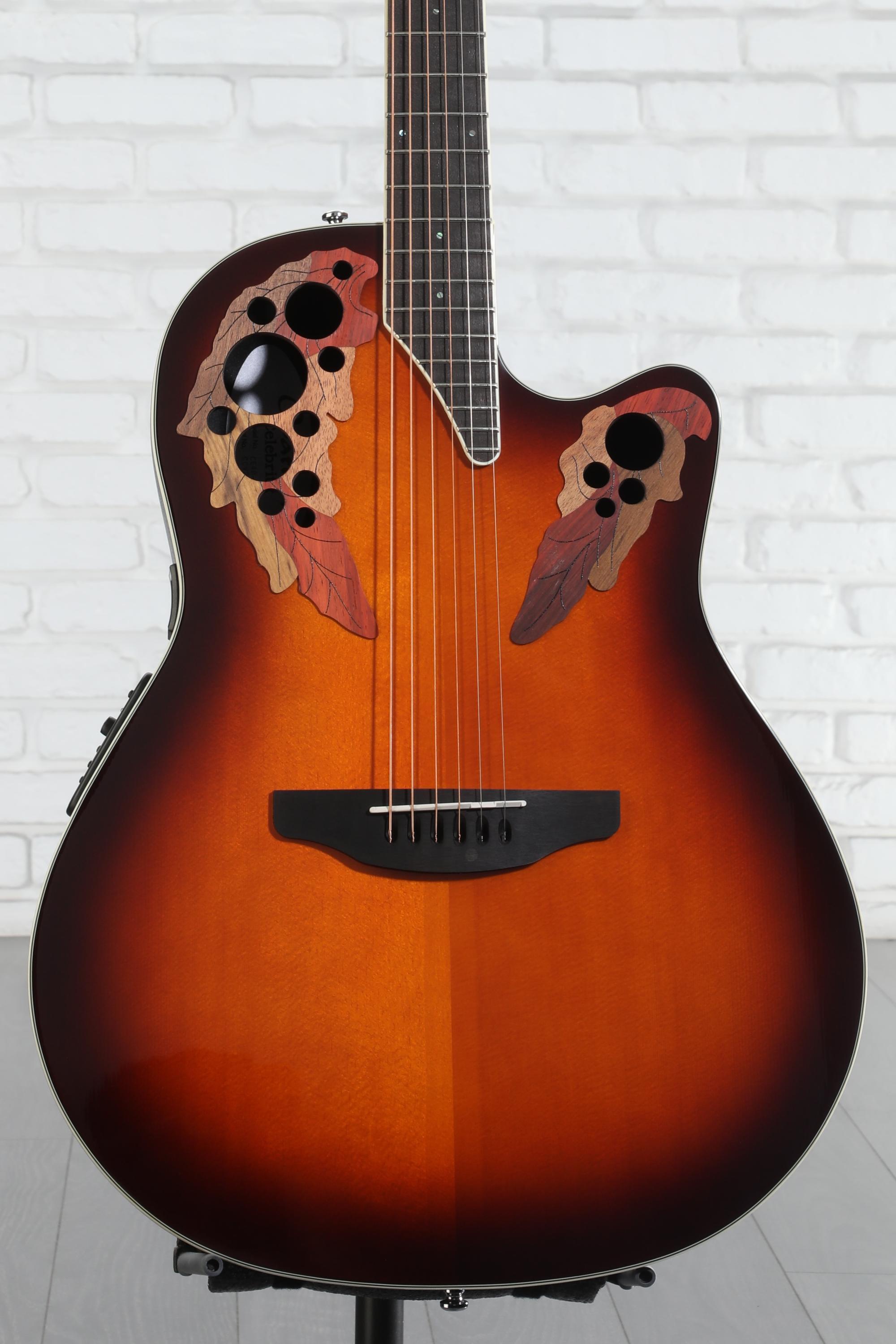 Ovation Elite Celebrity Super Shallow - Sunburst | Sweetwater