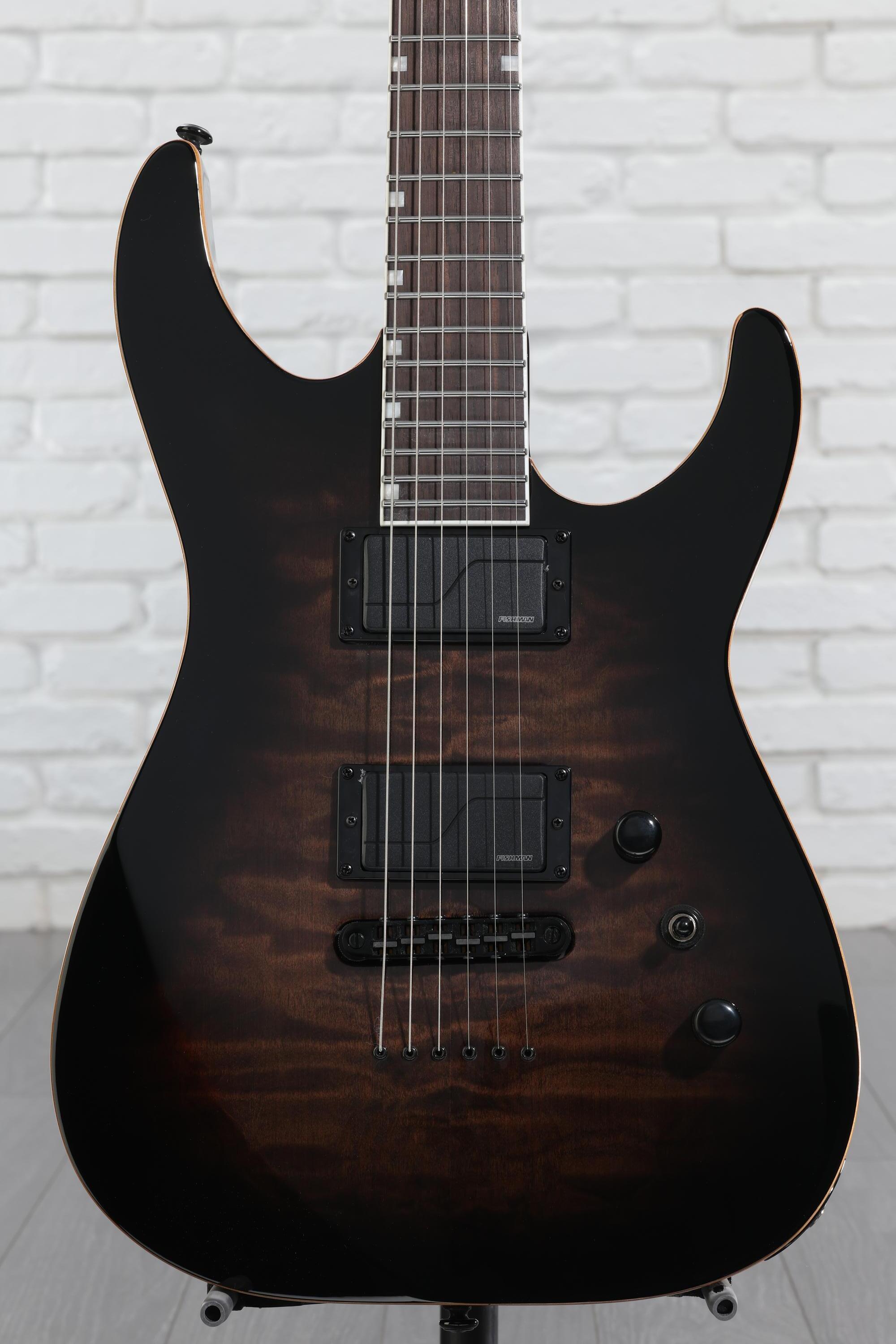 ESP LTD Josh Middleton JM-II Electric Guitar - Black Shadow