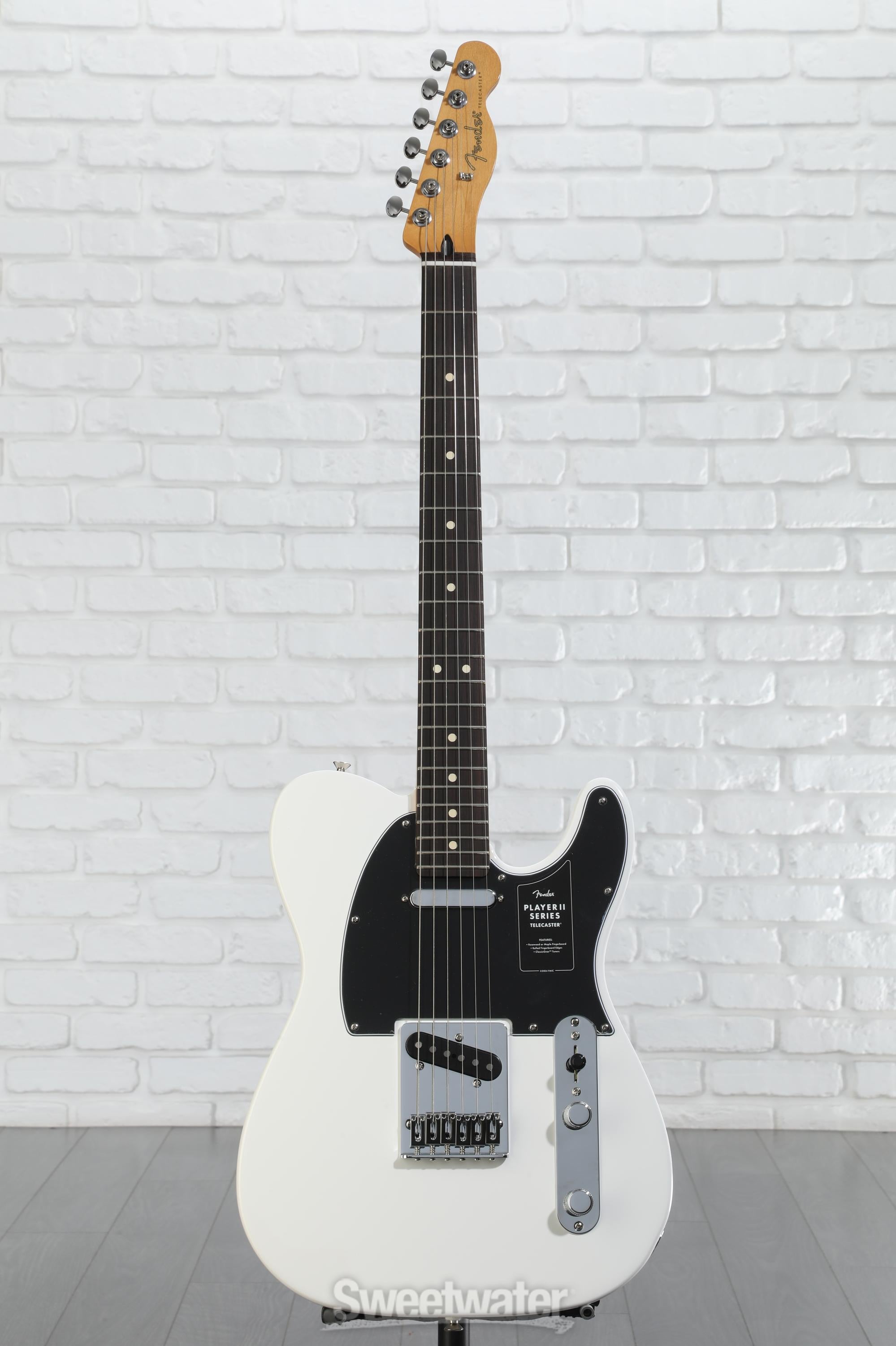 Fender Player II Telecaster Electric Guitar - Polar White