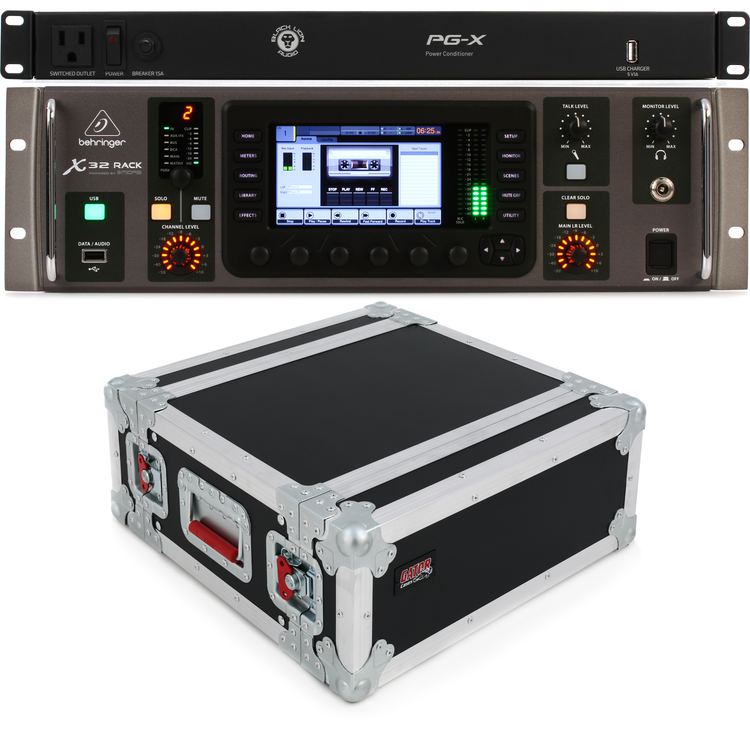 ベリンガー X32 RACK Behringer X32 Rack Digital Mixer Package - w
