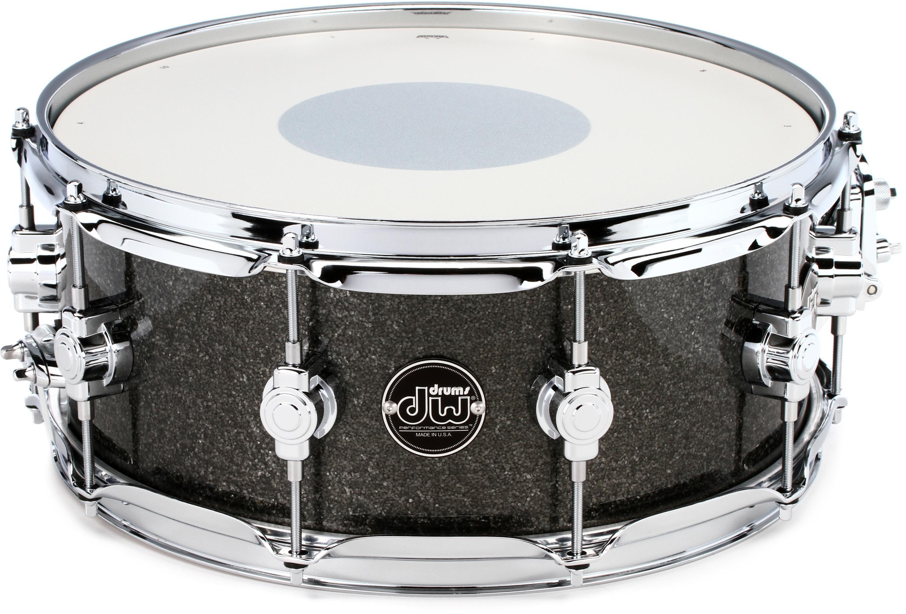 Performance Series Snare Drum - 5.5 x 14 inch - Pewter Sparkle