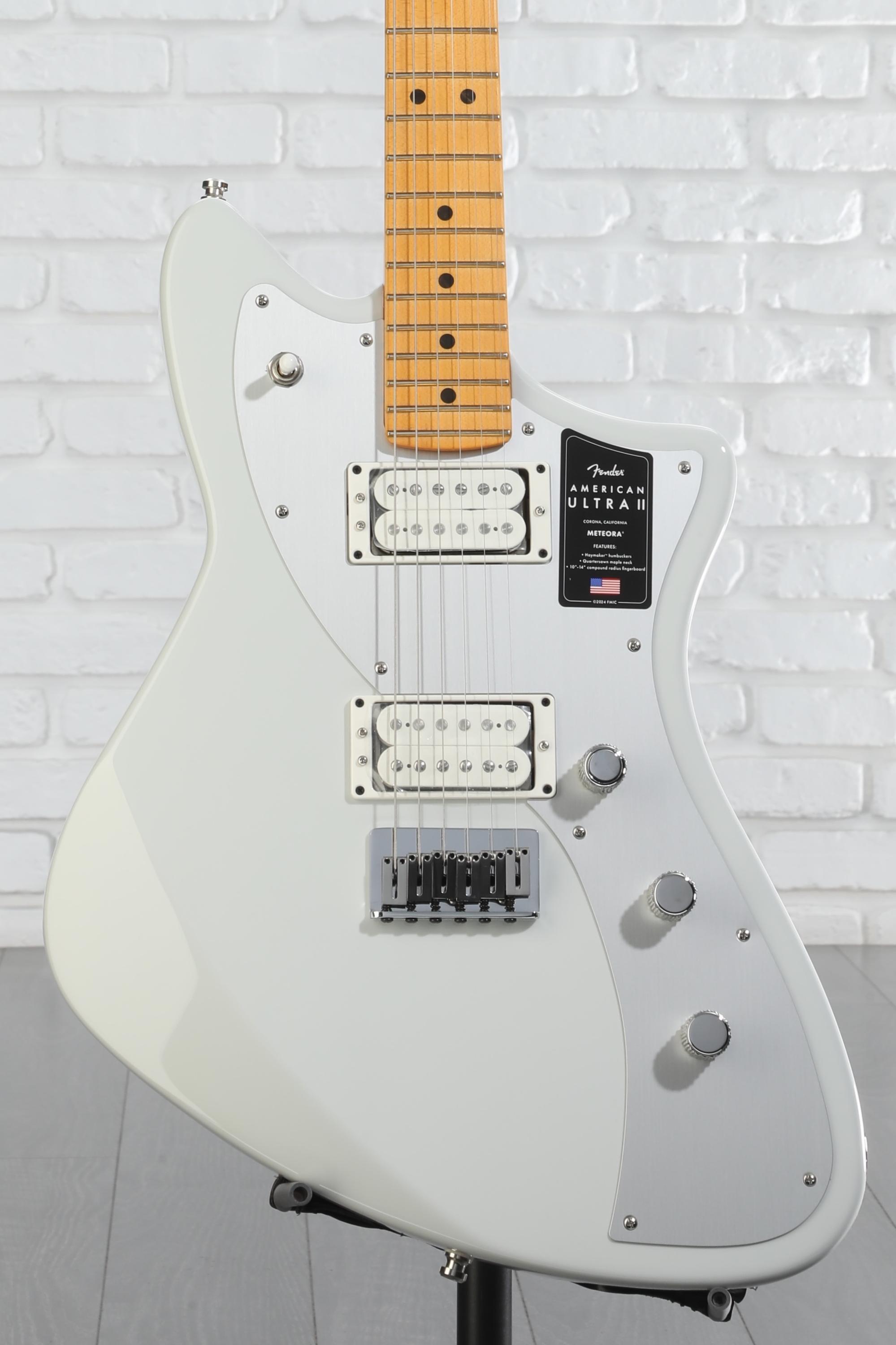 ギター Fender Mexico Meteora Fender American Ultra II Meteora Electric Guitar - Ebony