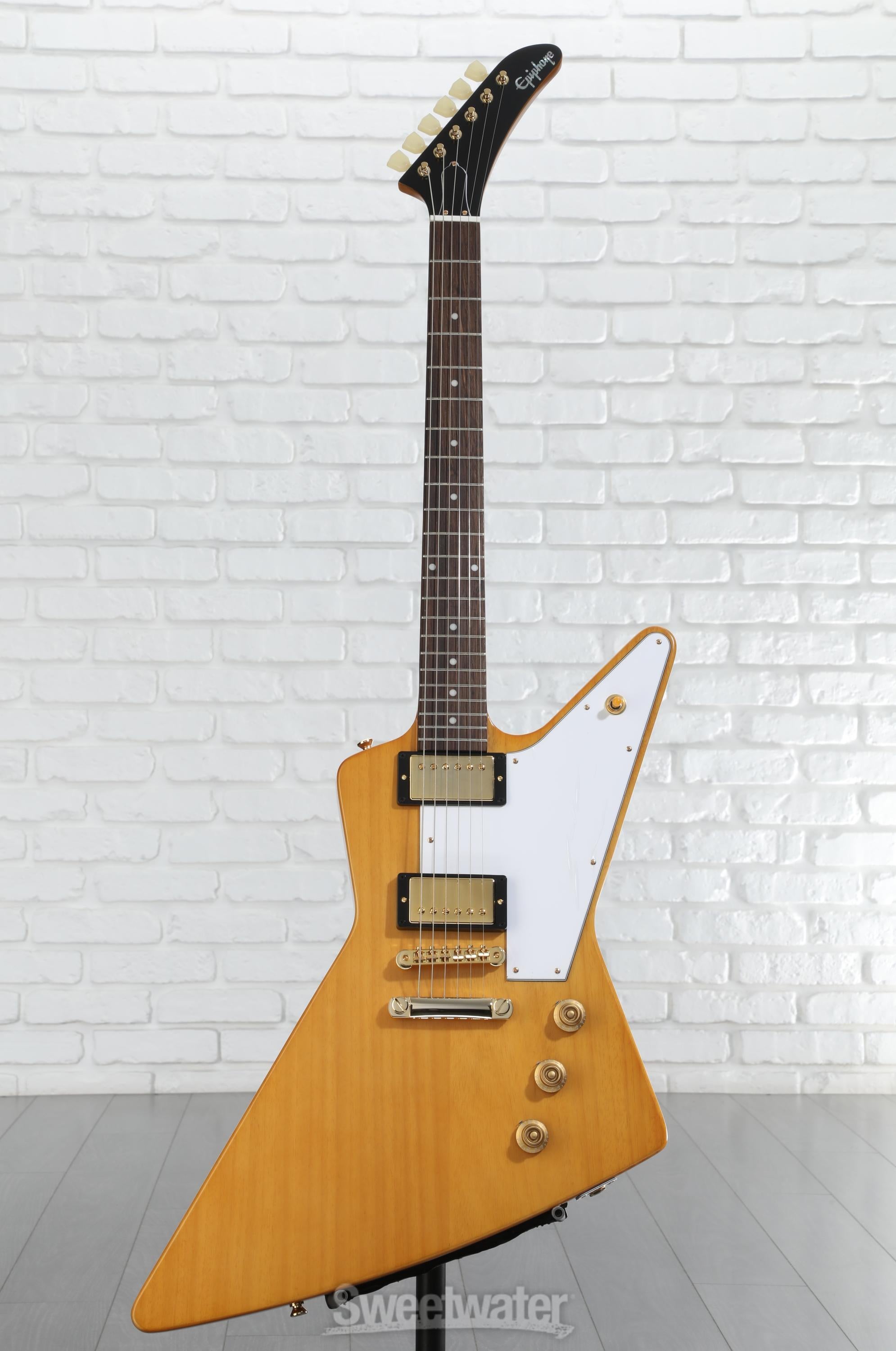 ■Epiphone 1958 Korina Explorer エピフォン Epiphone 1958 Korina Explorer - Korina | Sweetwater
