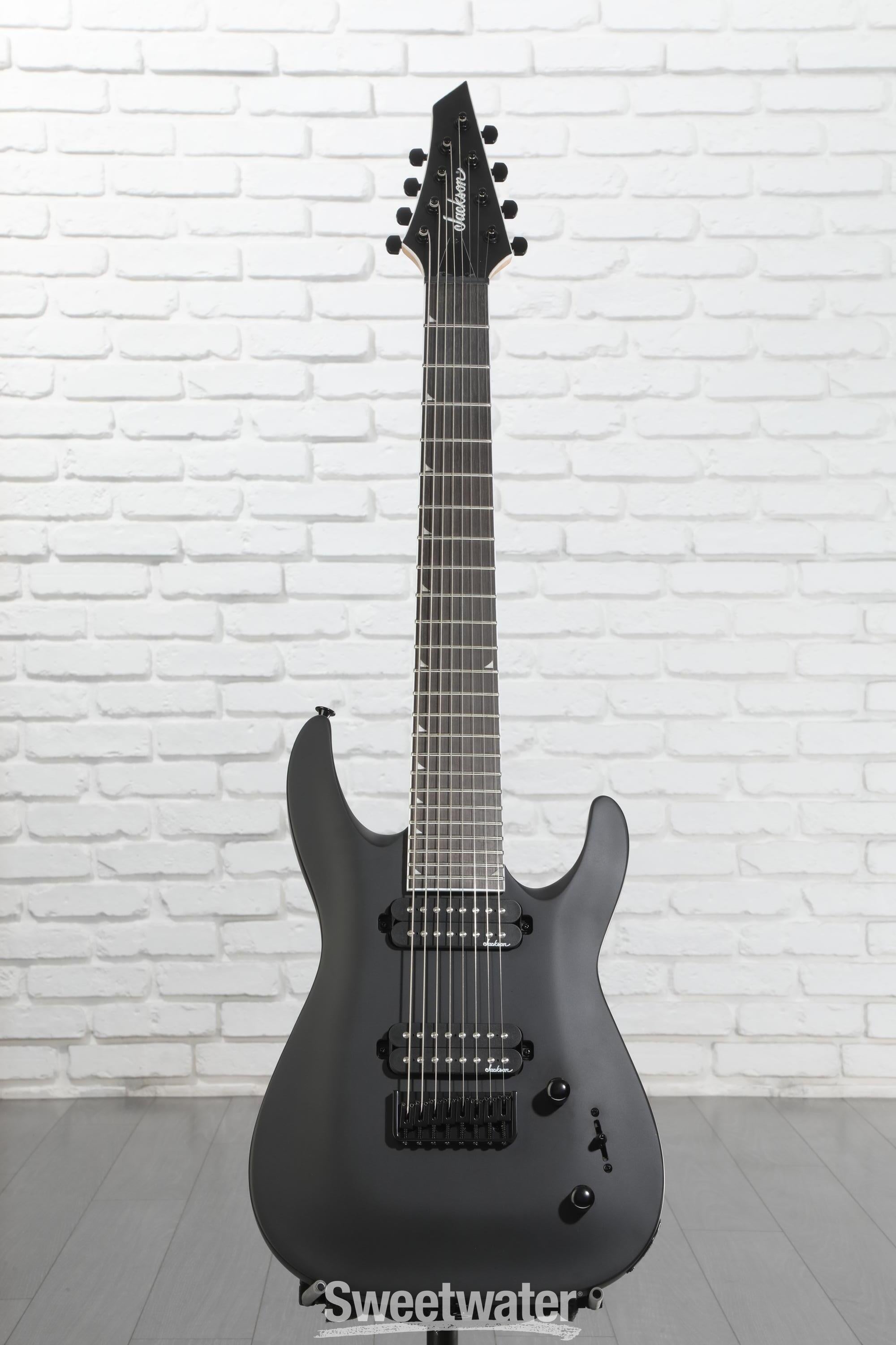 Jackson Dinky Arch Top JS32-8 DKA HT - Satin Black | Sweetwater