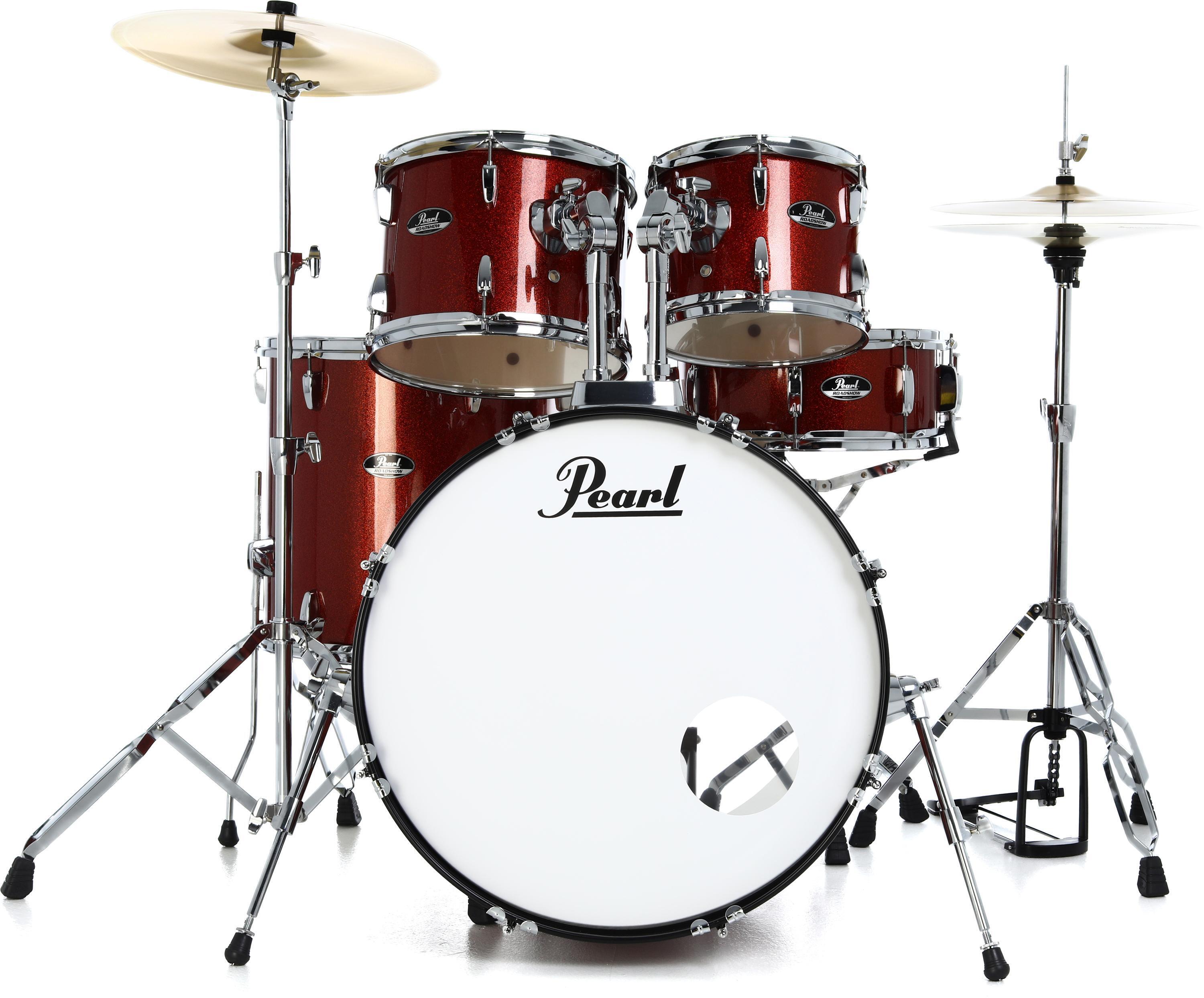 Pearl Roadshow RS525SC/C 5-piece Complete Drum Set with Cymbals