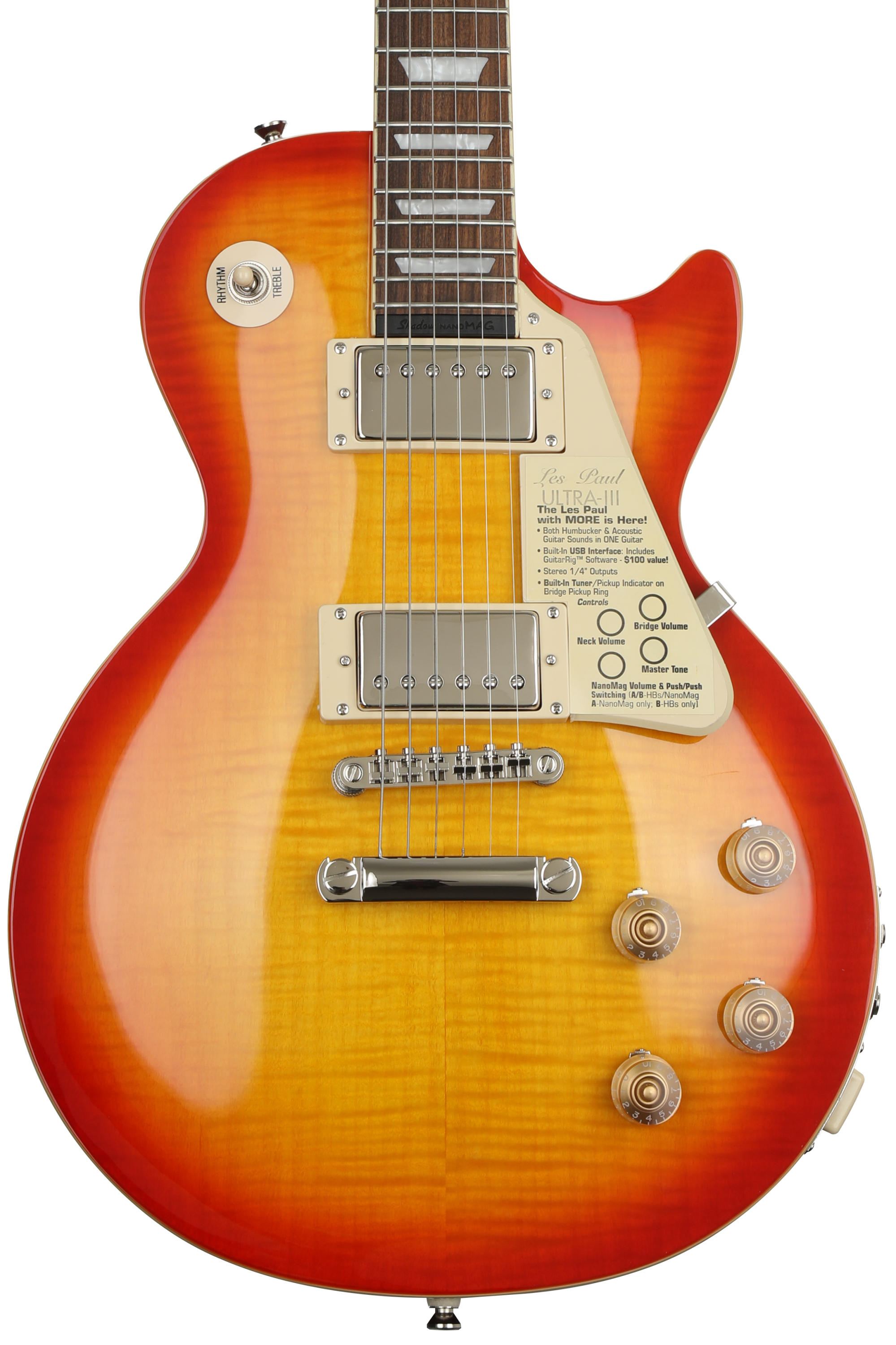 Epiphone Les Paul Ultra-III - Faded Cherry Sunburst