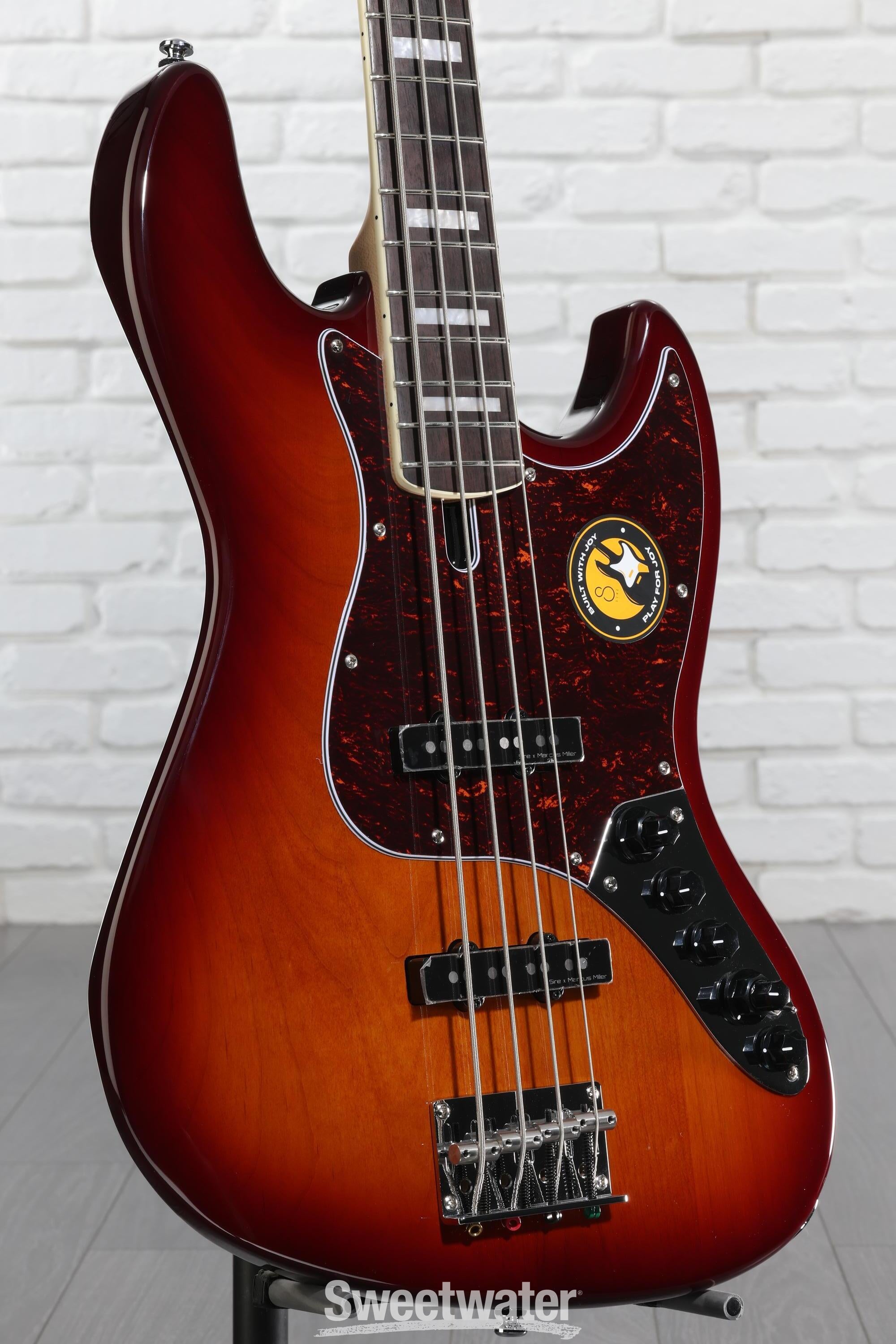 Sire Marcus Miller V7 Alder 4-string Bass Guitar - Tobacco