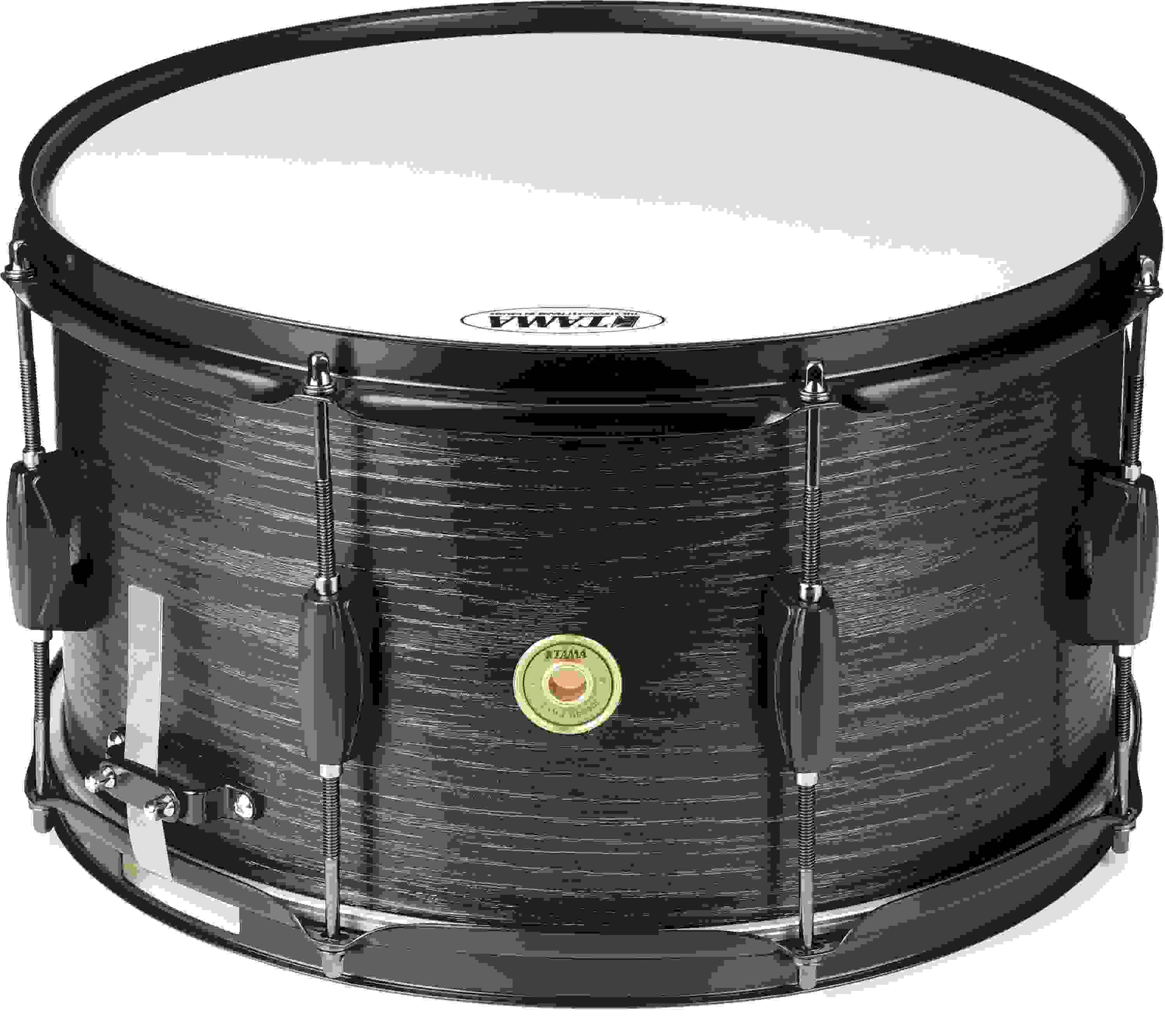 Tama Woodworks Snare Drum - 8 x 14-inch - Black Oak Wrap