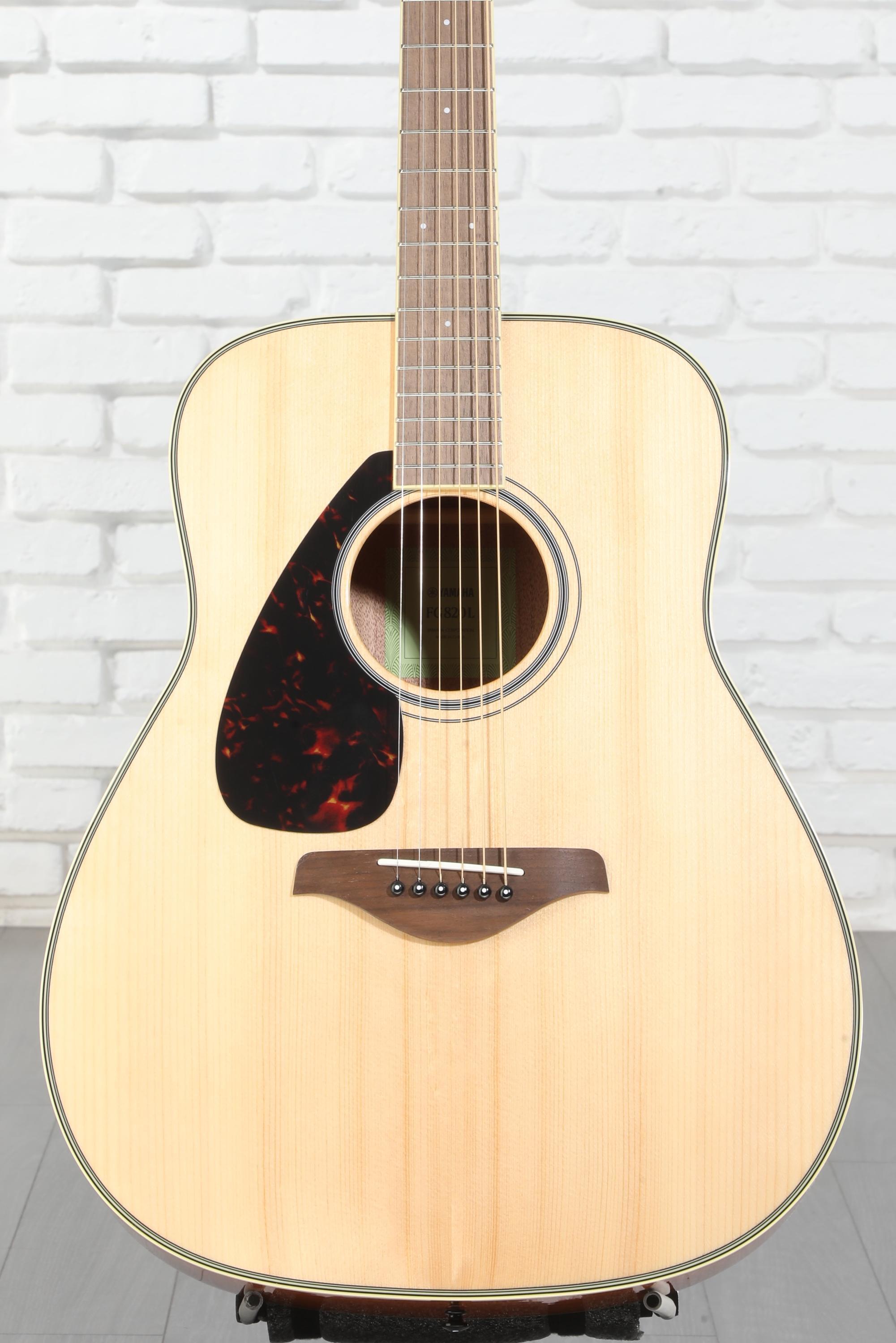 Yamaha FG820L Left-handed Dreadnought Acoustic Guitar
