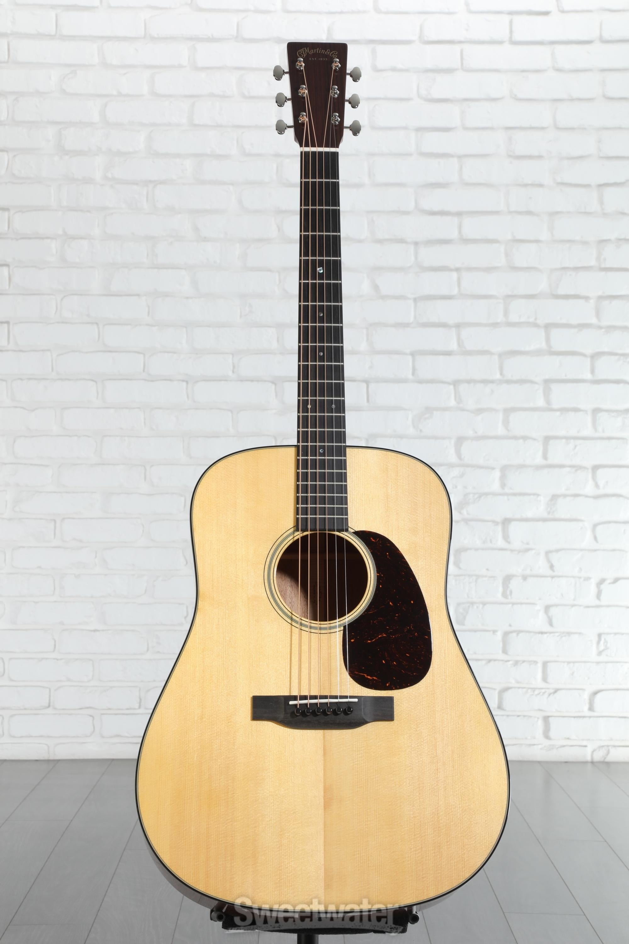 Martin D-18 Standard Series Acoustic Guitar - Natural with Aging