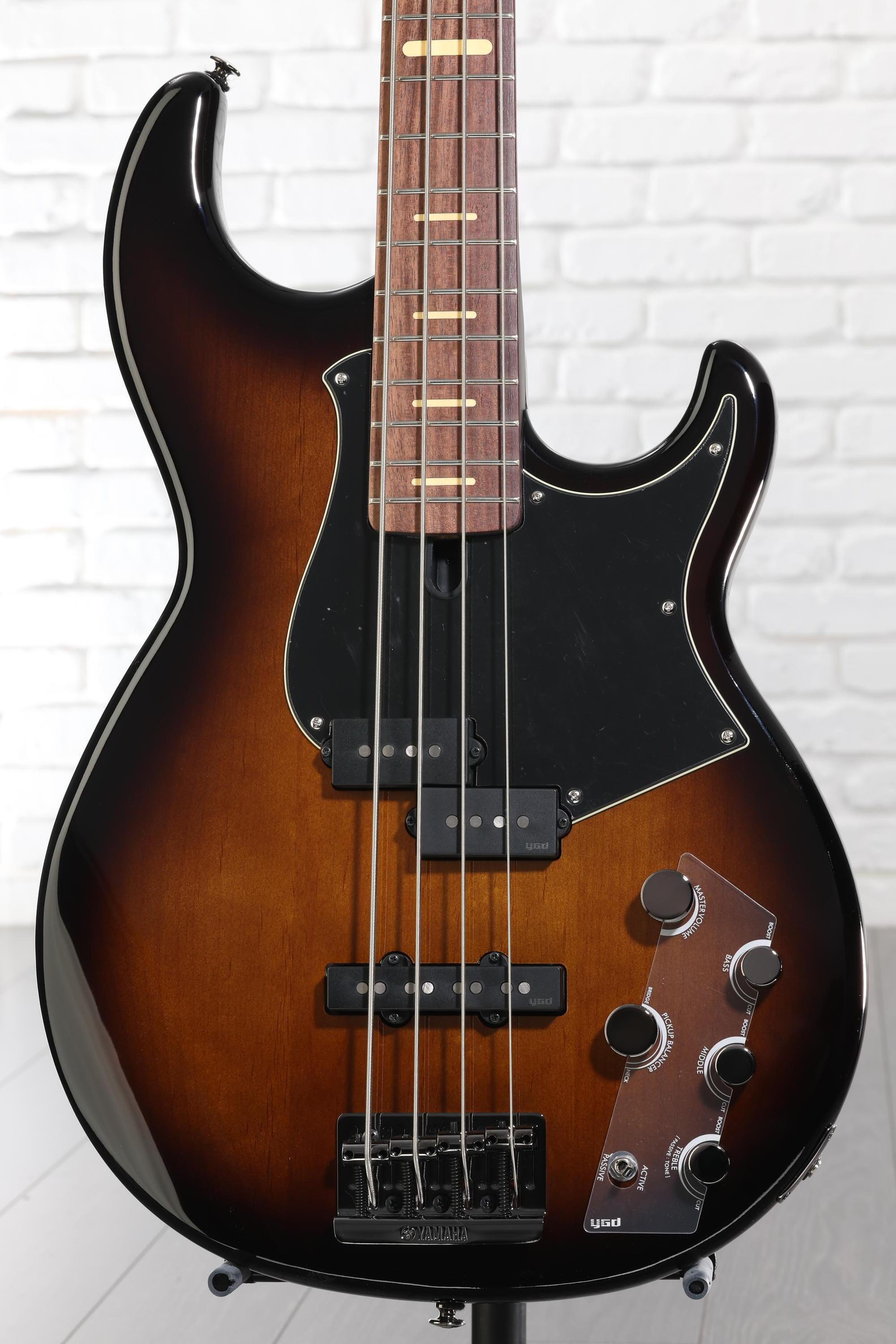 Yamaha BB734A 4-string Bass Guitar - Dark Coffee Sunburst | Sweetwater