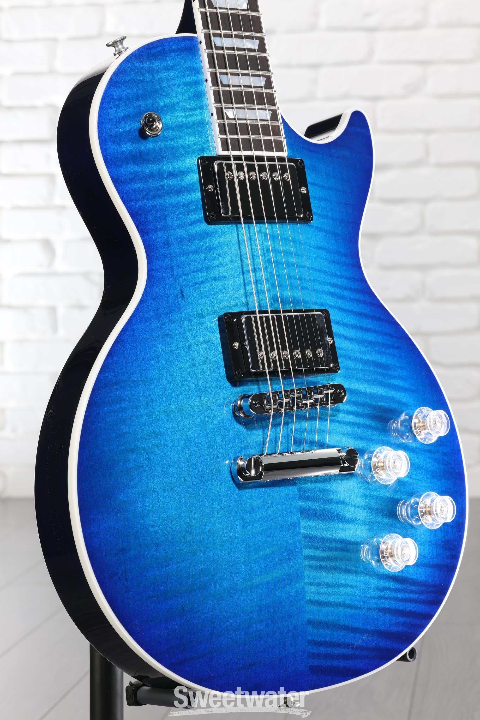 Gibson Les Paul Modern Figured Electric Guitar - Cobalt Burst
