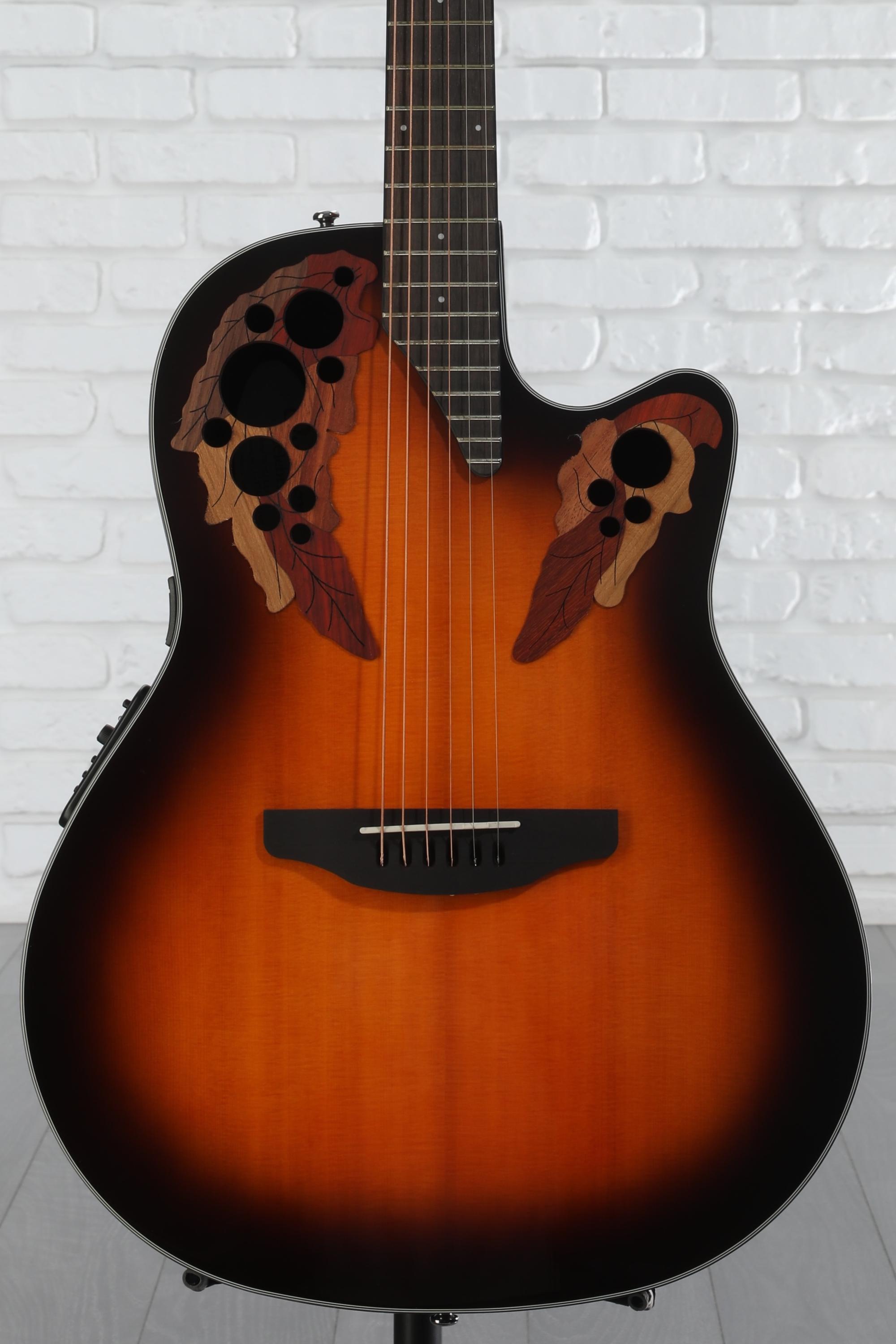 Ovation CS 288 Celebrity オベーション　エレアコ Amazon.com: Ovation CS28P-RG Celebrity Standard Exotic Super