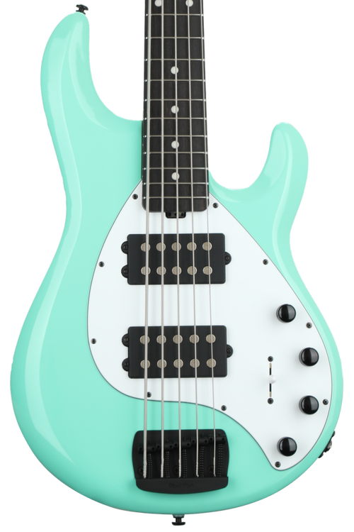 Ernie Ball Music Man StingRay 5 Special HH Bass Guitar - Cruz Teal