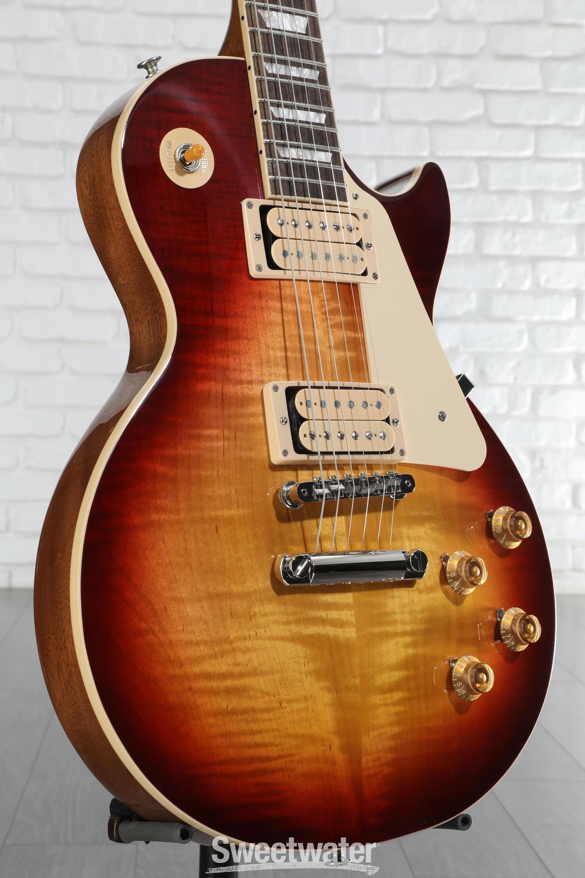 Gibson Les Paul Standard '50s Double Trouble Electric Guitar - Vintage Bourbon Burst