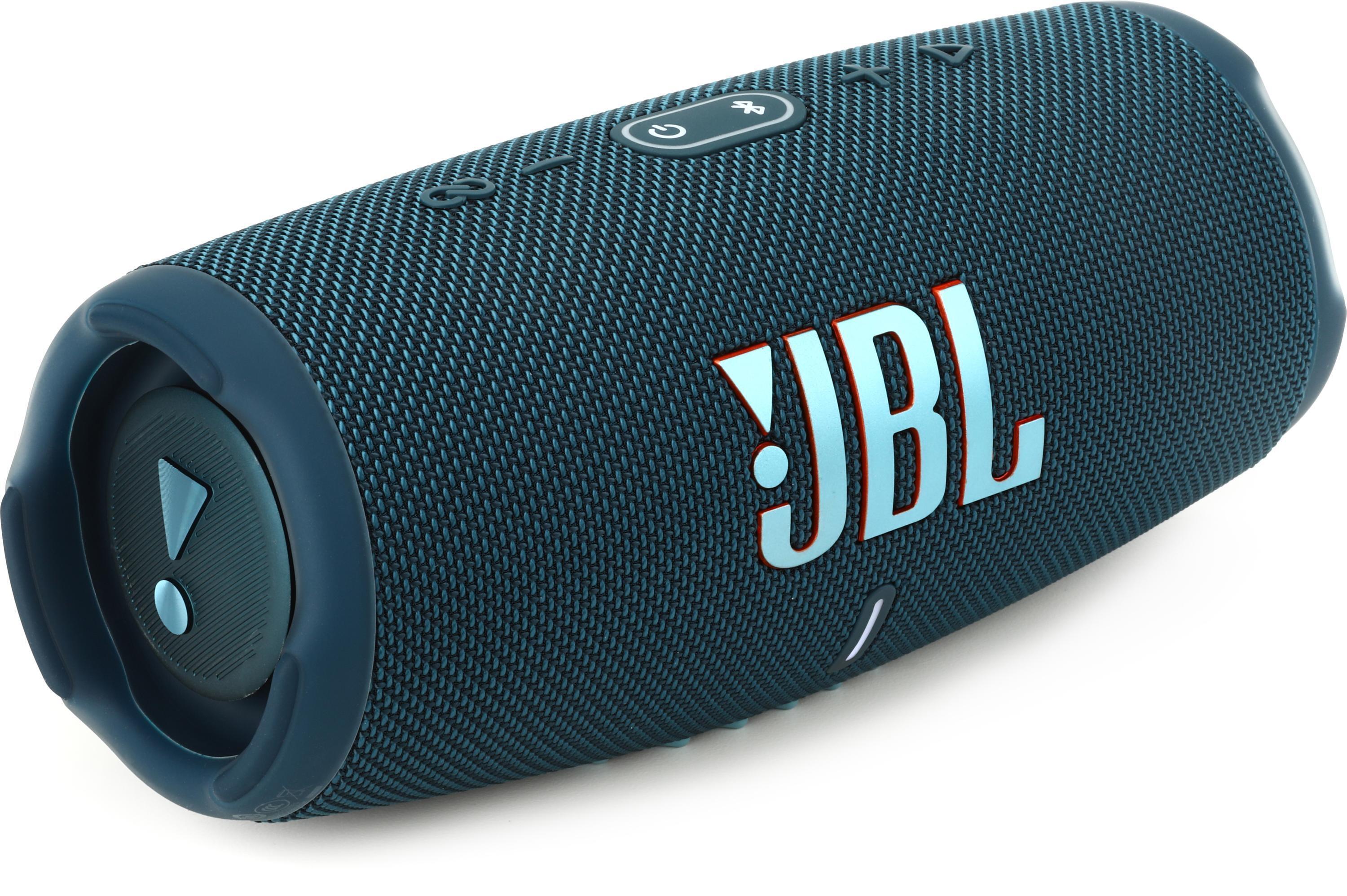 JBL Charge 5 Portable Waterproof Bluetooth Speaker - Blue
