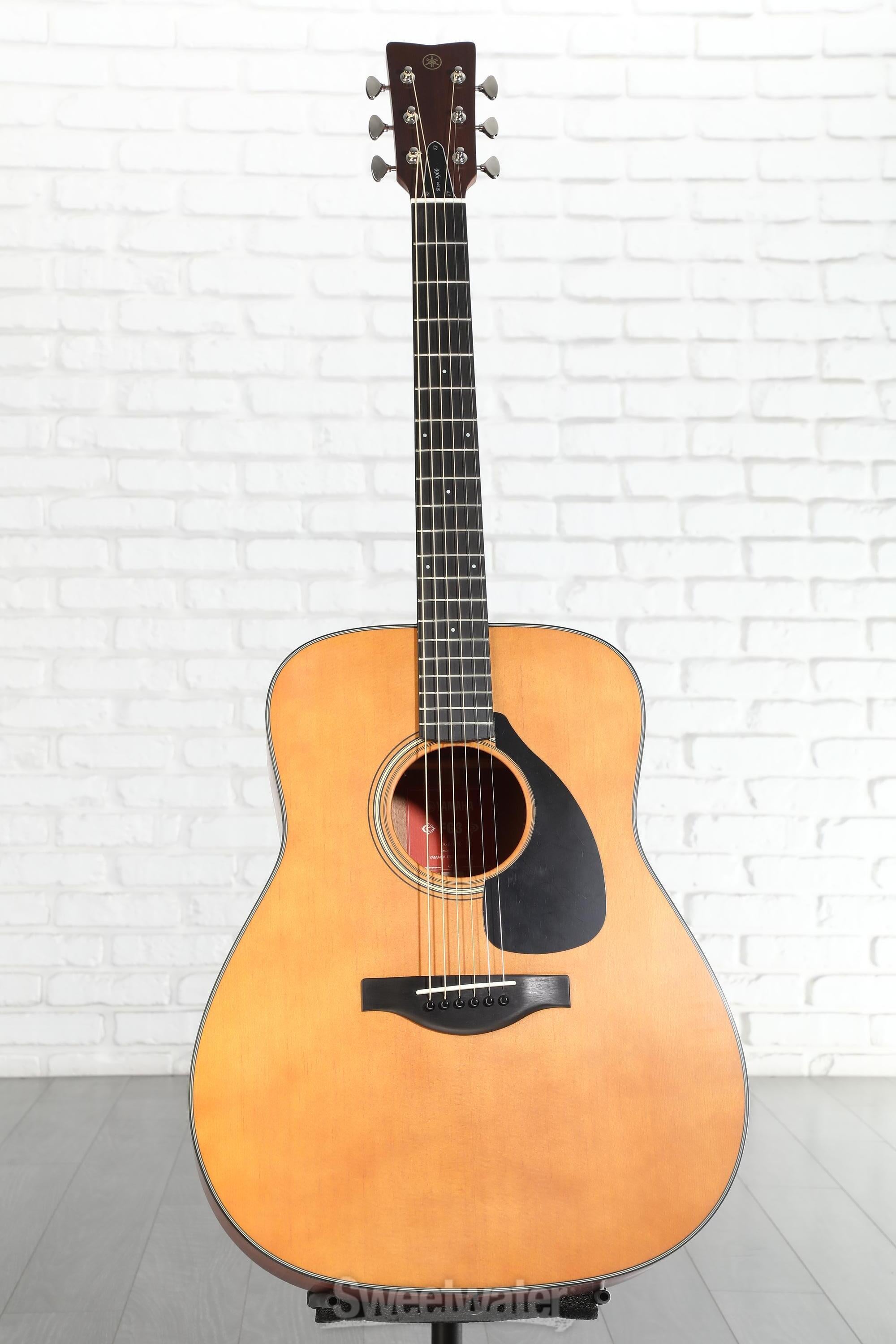 Yamaha Red Label FG3 Acoustic Guitar - Natural | Sweetwater