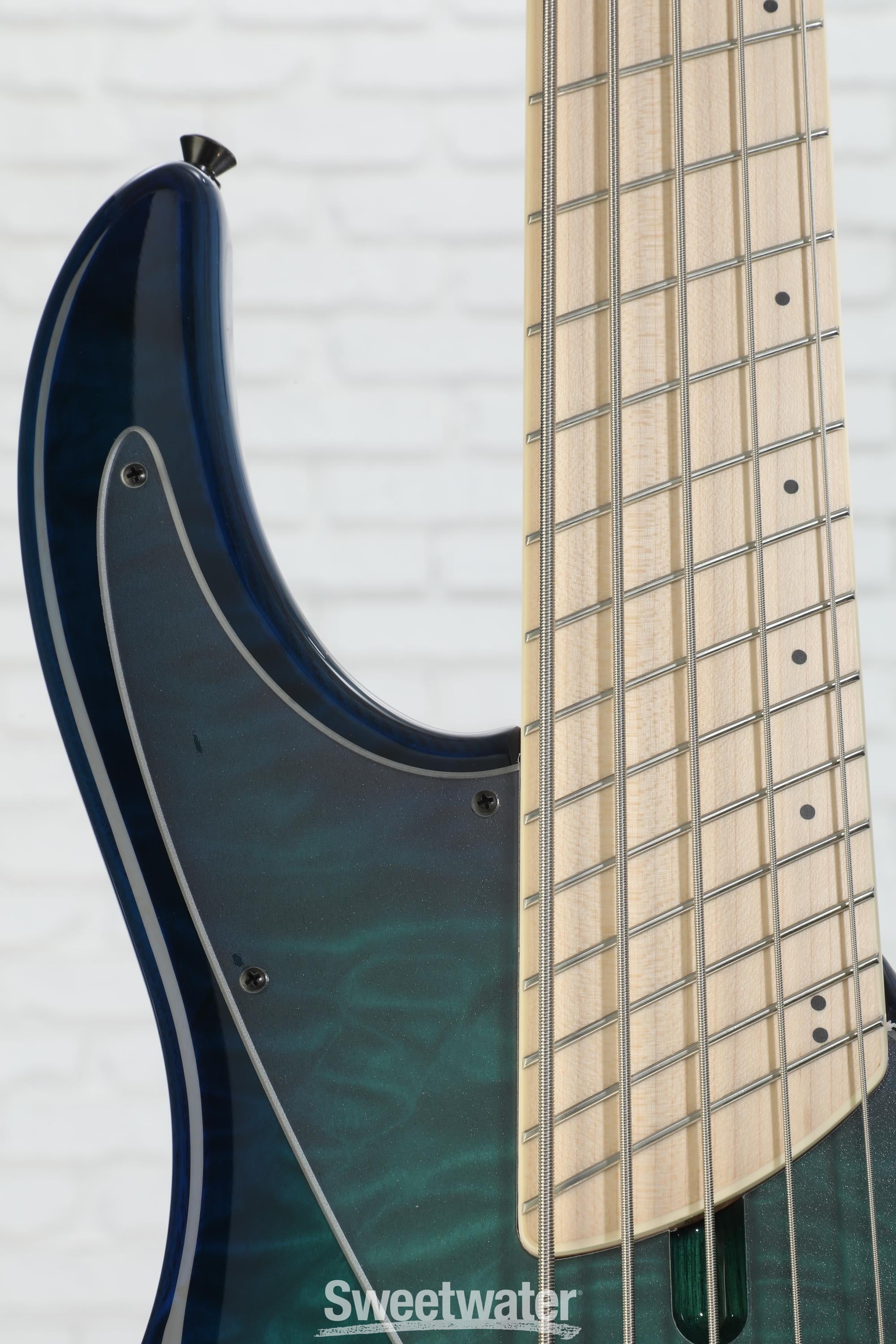 Dingwall Guitars Combustion Nashville Edition 5-string Electric Bass Guitar - Whalepool Burst