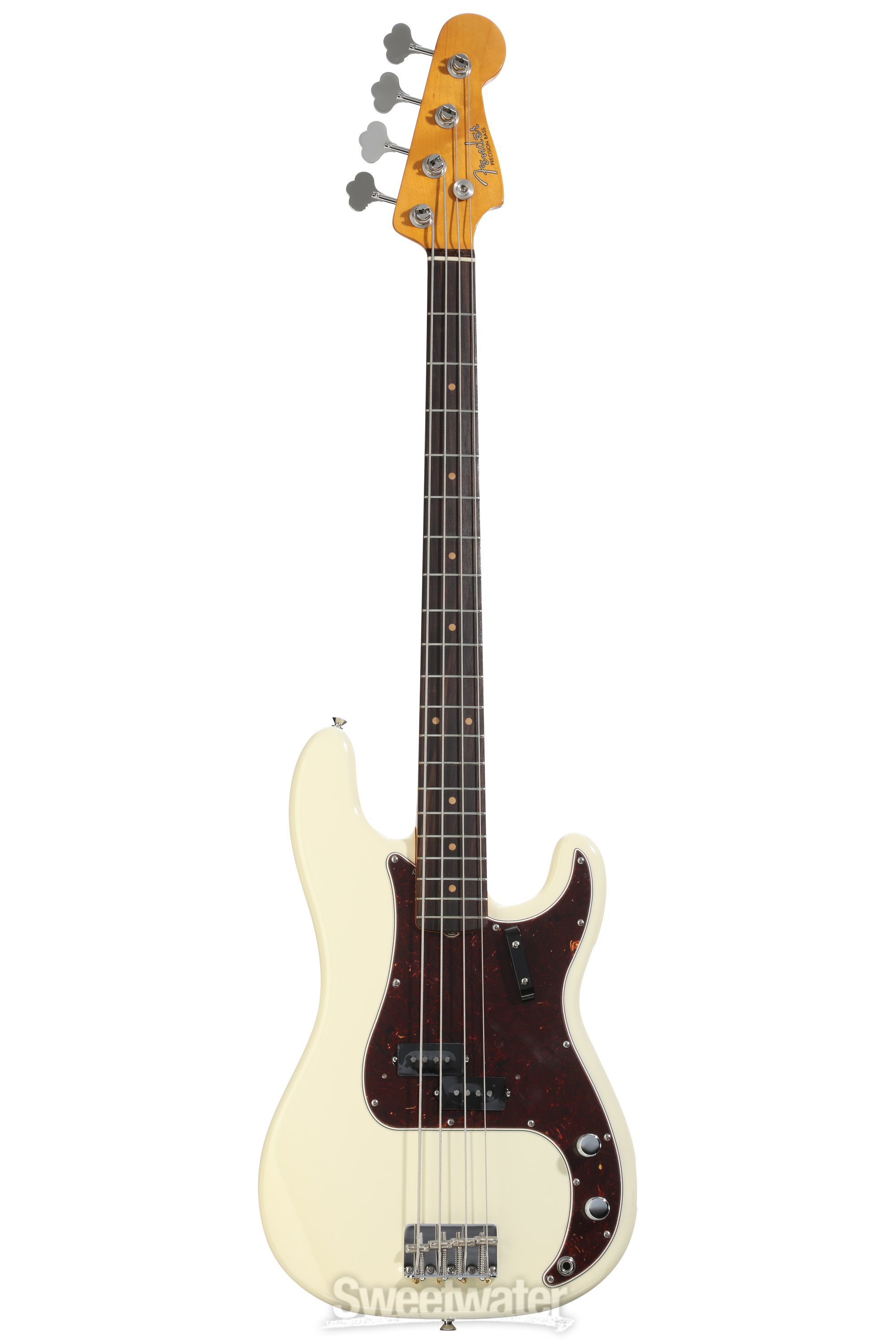 ベース Fender USA American Original P-Bass Fender American Original '60s Precision Bass - Olympic White