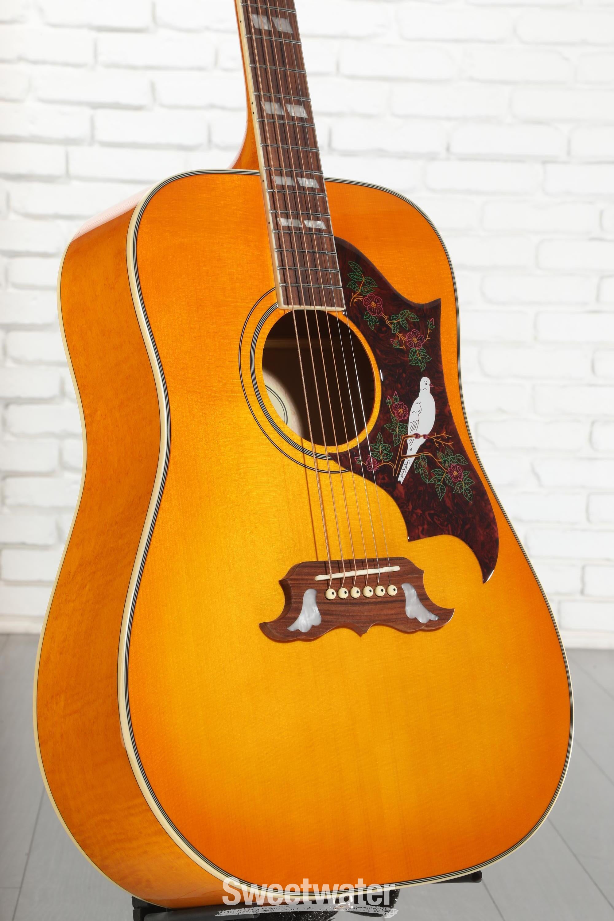 Epiphone Dove Studio Acoustic-electric Guitar - Violin Burst