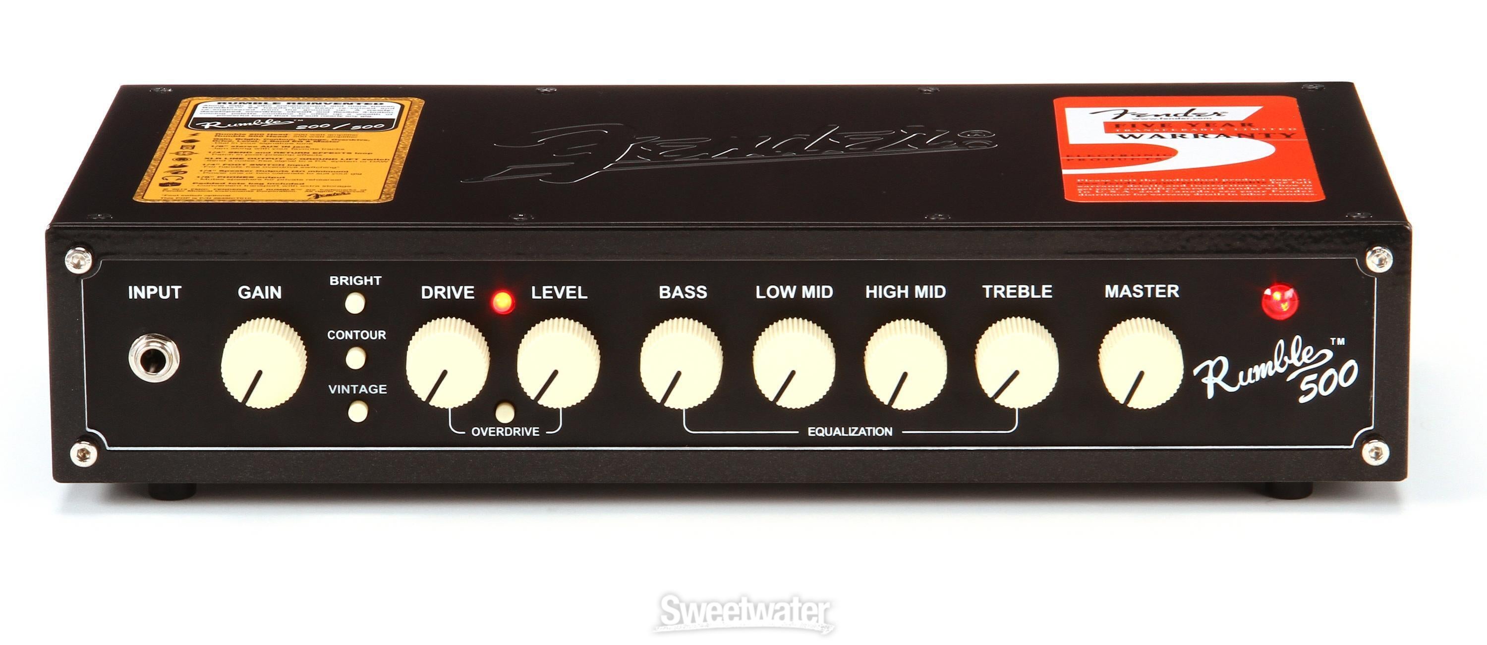 Fender Rumble 500 500-Watt Bass Head