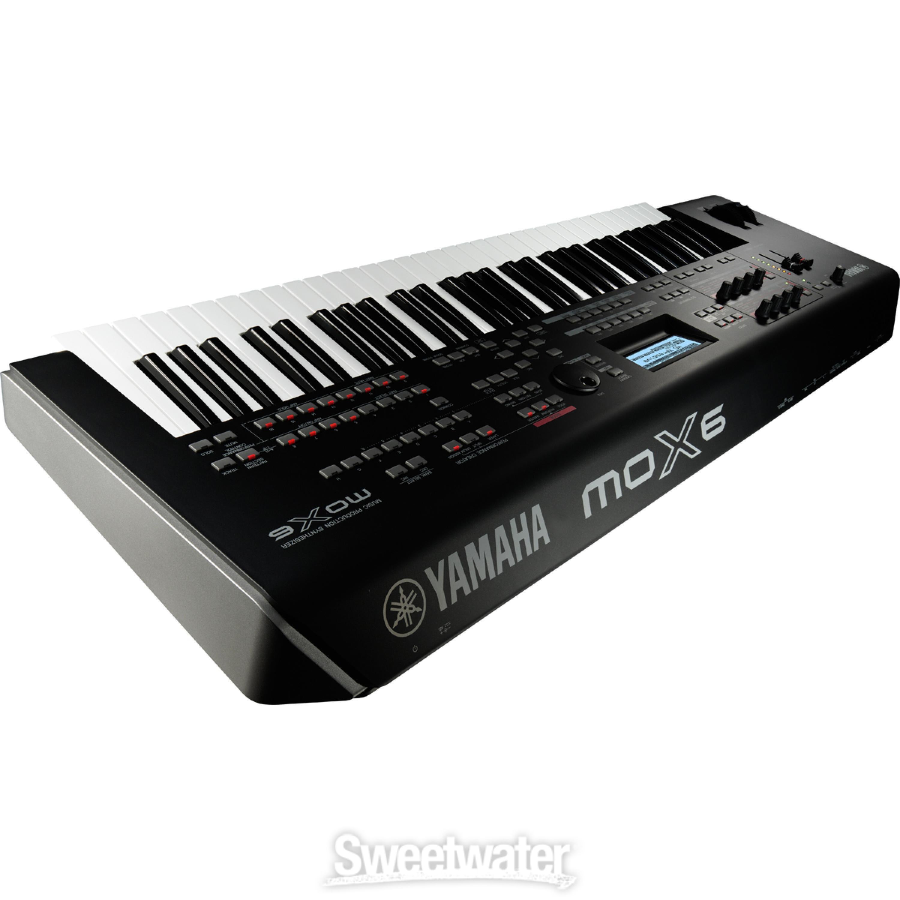 Yamaha MOX6 61-key Synthesizer Workstation Reviews | Sweetwater