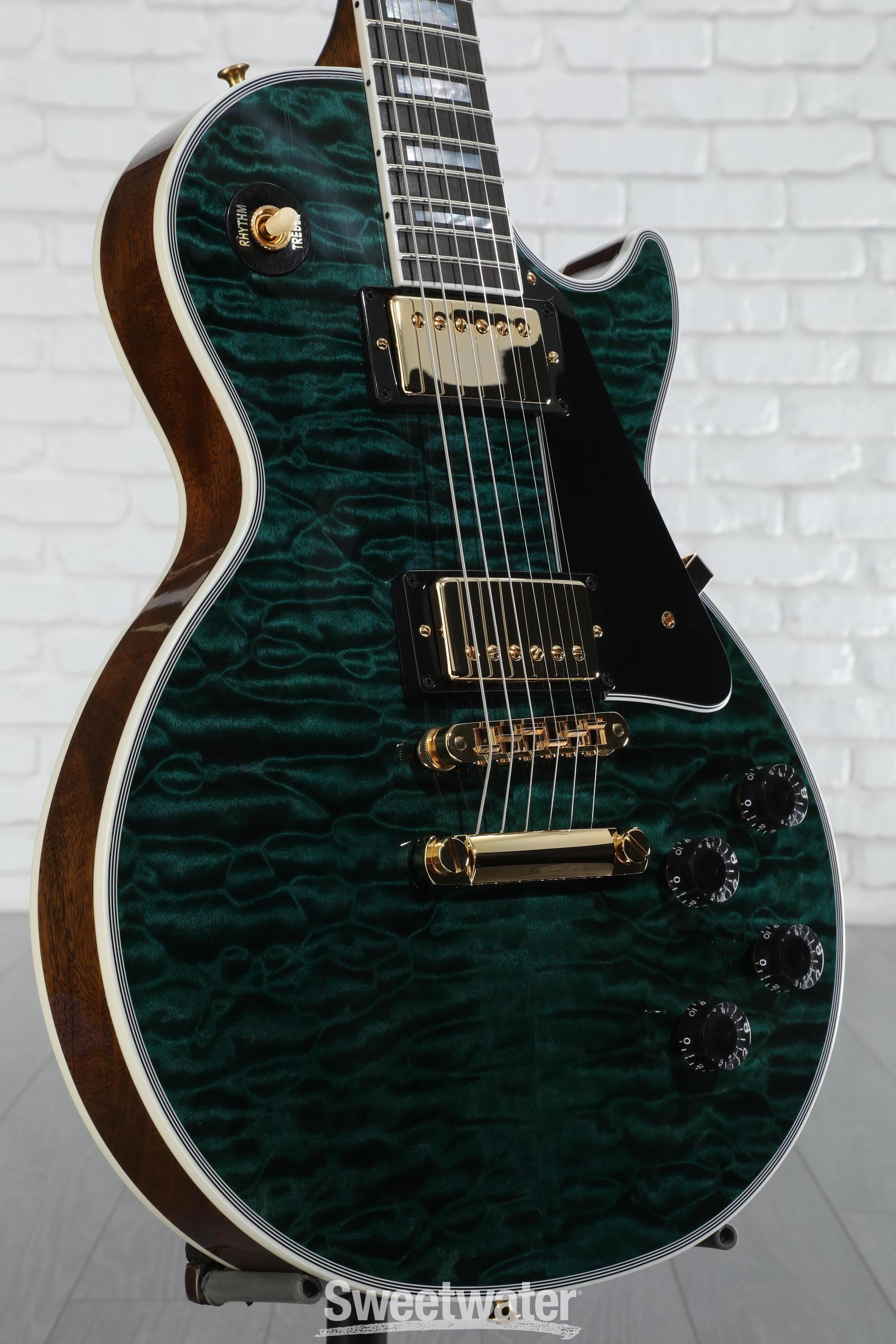 Gibson Custom Dealer Select Les Paul Custom 7A Quilt Top