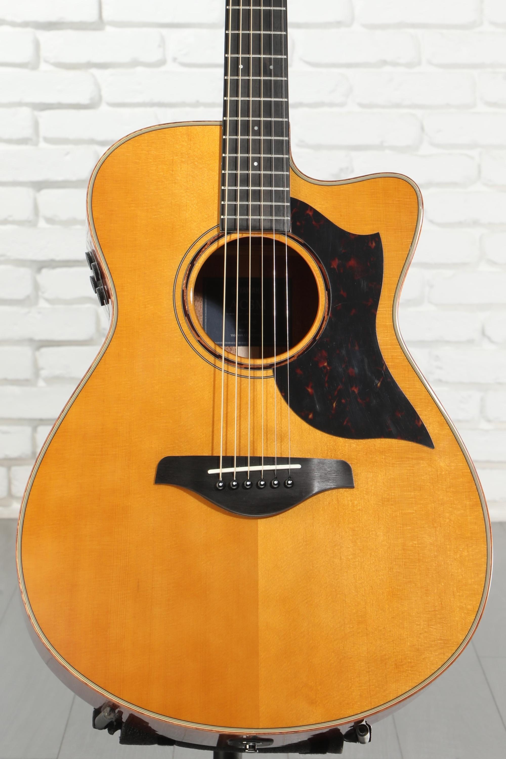 Yamaha AC3M ARE Concert Cutaway Acoustic-electric Guitar - Vintage