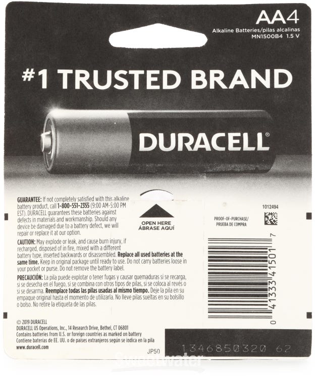 Duracell Coppertop AA Batteries - 2 Pack
