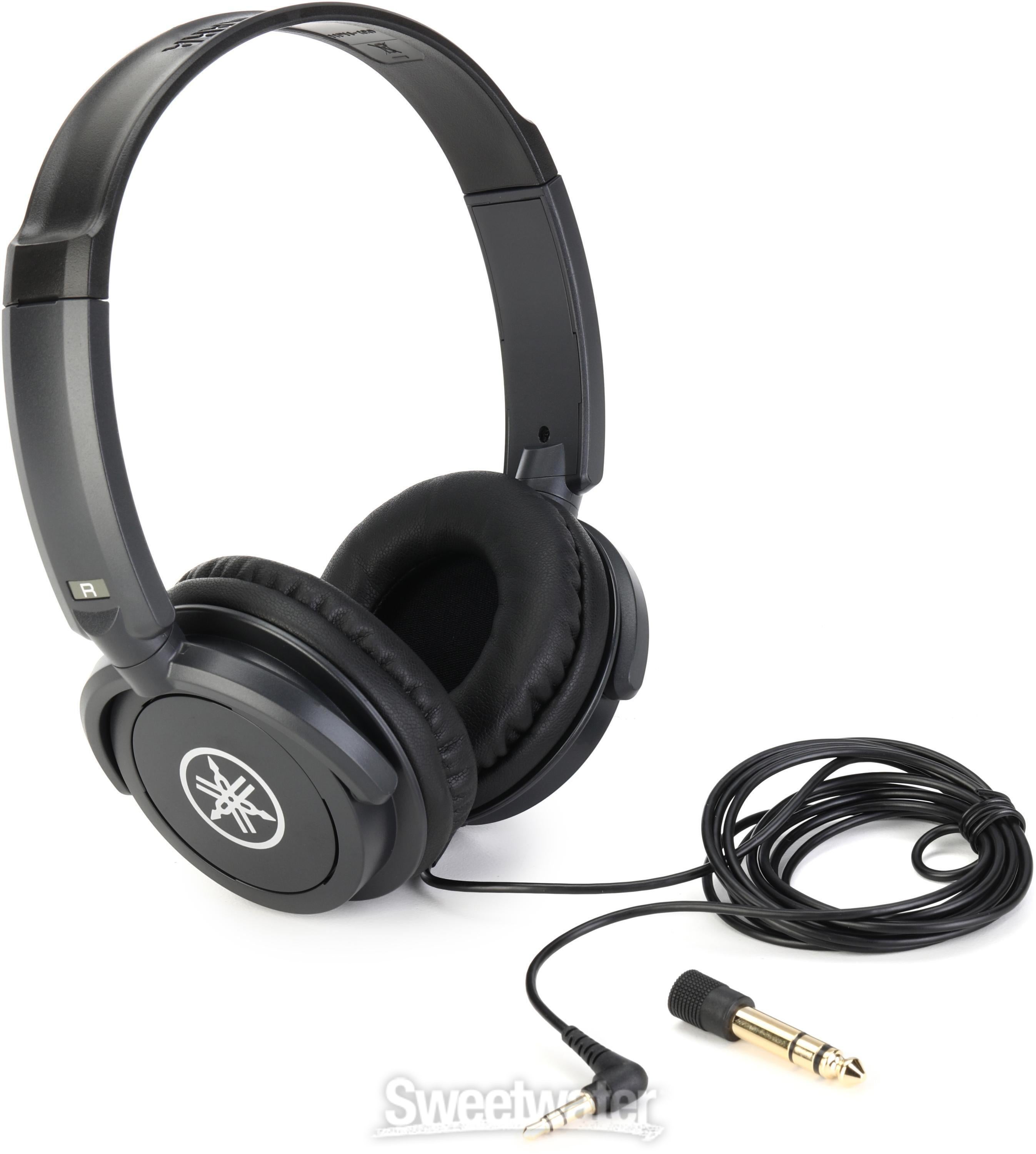 Yamaha HPH-100 Closed-back Headphones - Black | Sweetwater